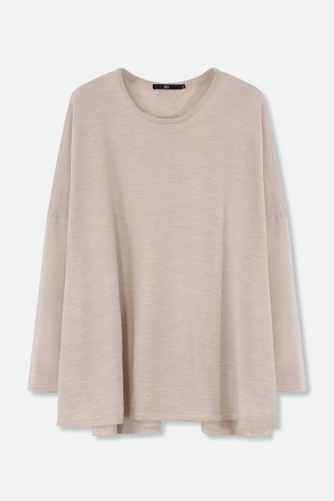 MATERA OVERSIZED CREW IN FINE ITALIAN MERINO - Jarbo