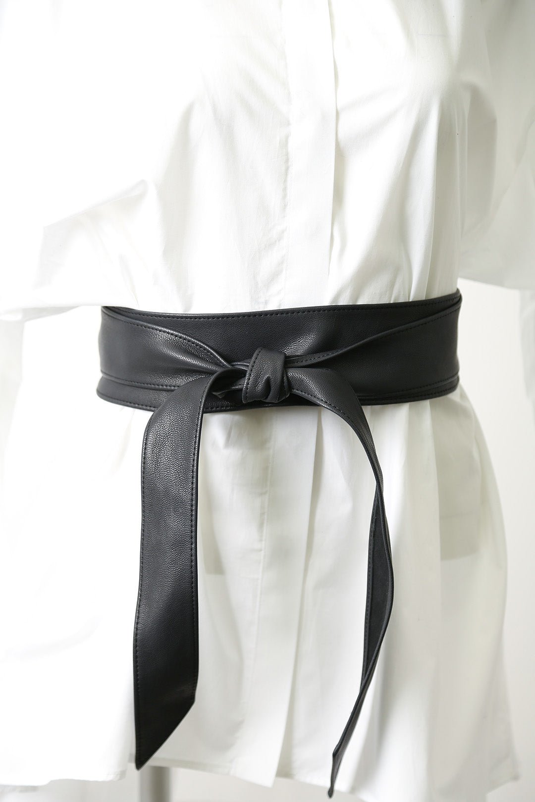 MATINO KIMONO BELT IN LEATHER OR SUEDE - Jarbo