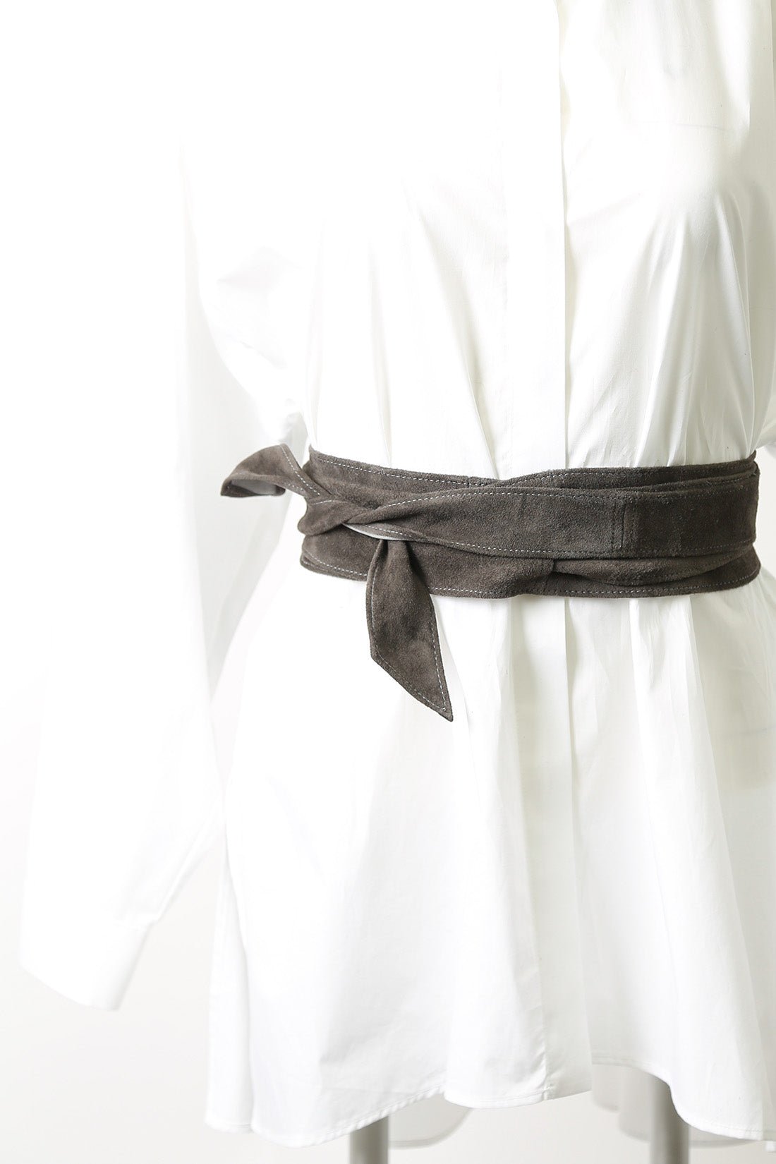 MATINO KIMONO BELT IN LEATHER OR SUEDE - Jarbo