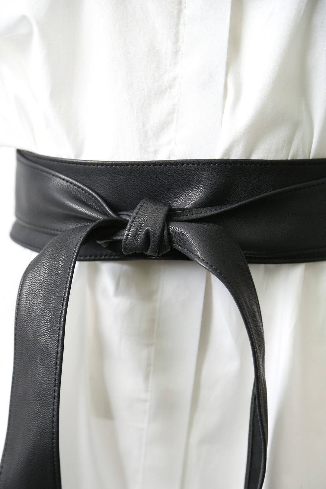 MATINO KIMONO BELT IN LEATHER OR SUEDE - Jarbo