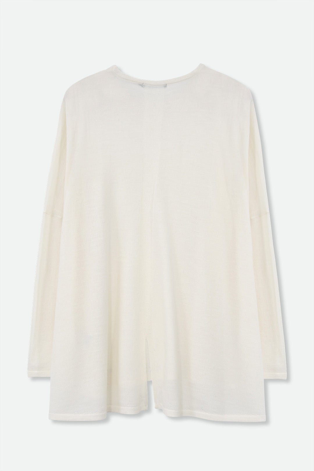 MATTEO OVERSIZED LONG SLEEVE CREW IN FINE ITALIAN MERINO - Jarbo