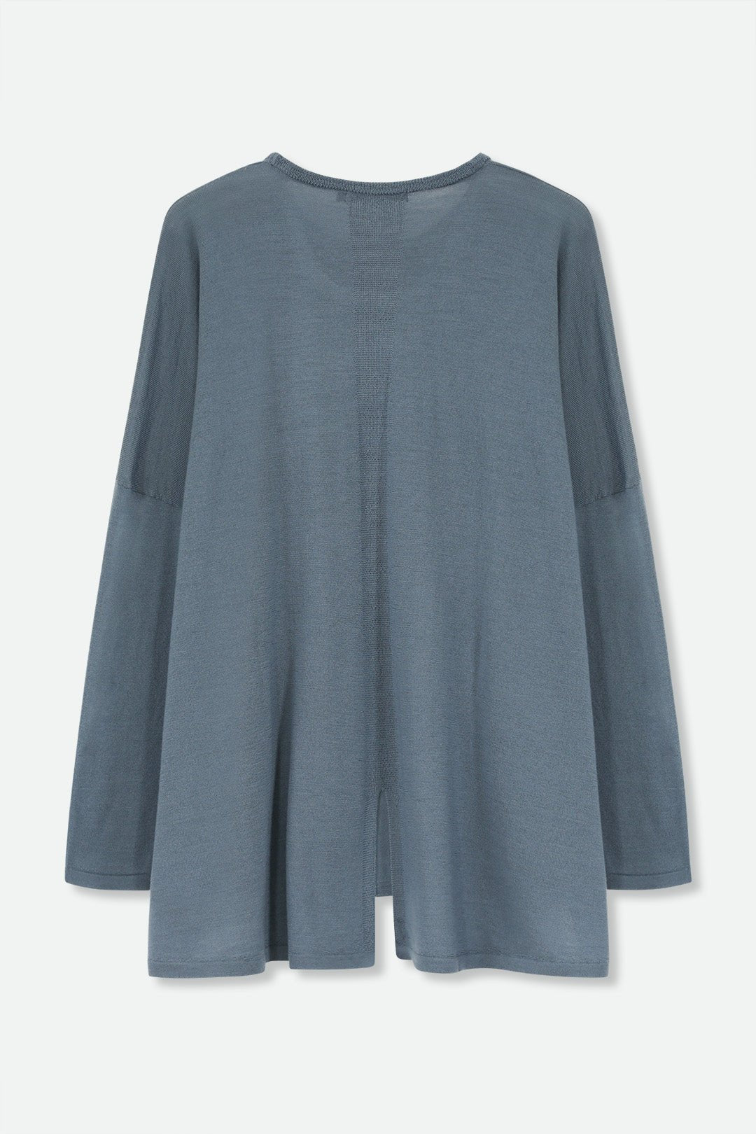 MATTEO OVERSIZED LONG SLEEVE CREW IN FINE ITALIAN MERINO - Jarbo