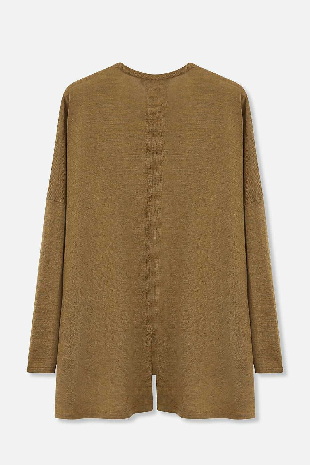 MATTEO OVERSIZED LONG SLEEVE CREW IN FINE ITALIAN MERINO - Jarbo
