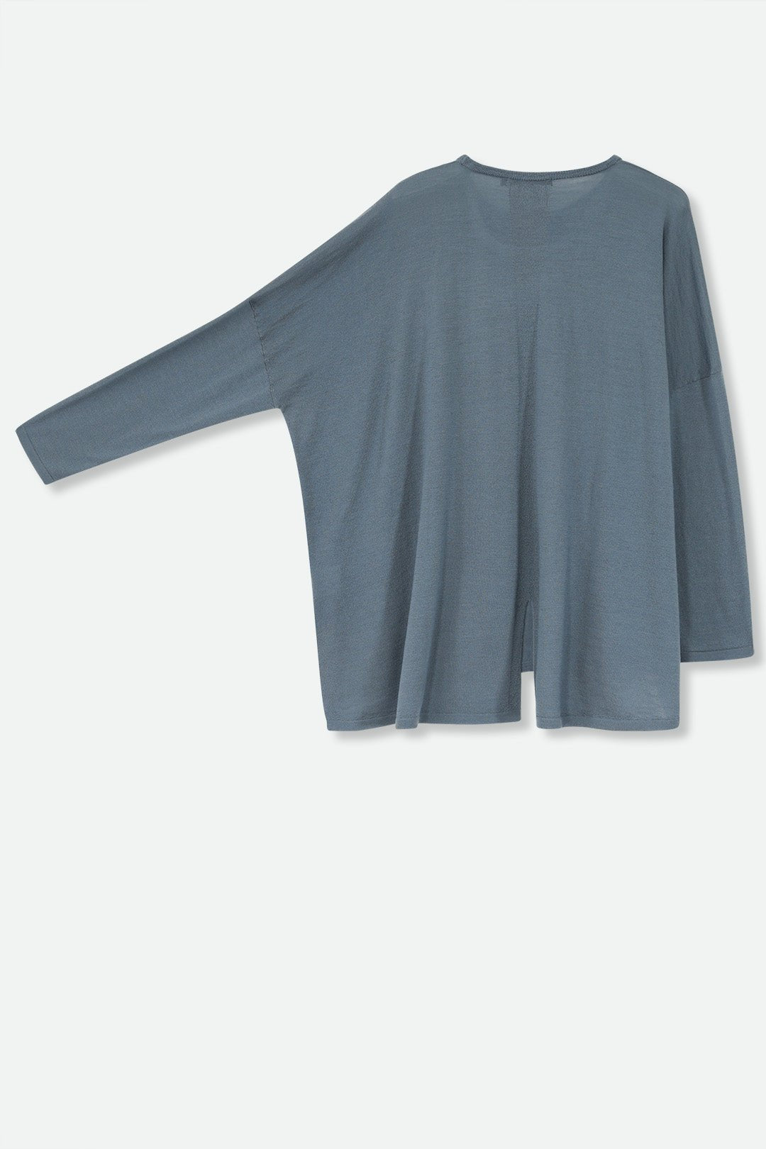 MATTEO OVERSIZED LONG SLEEVE CREW IN FINE ITALIAN MERINO - Jarbo
