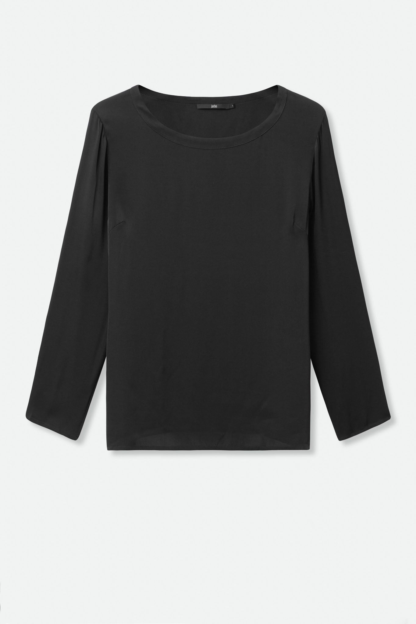 MAURA TOP IN STRETCH SILK GEORGETTE - Jarbo