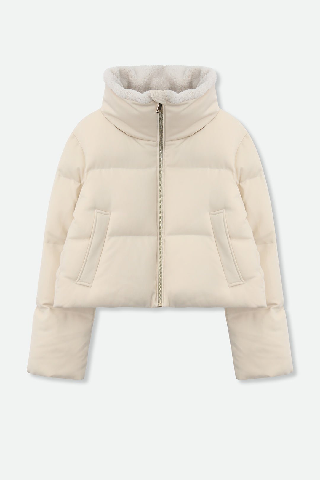 MERIBEL CROPPED COAT IN GOOSE DOWN - Jarbo