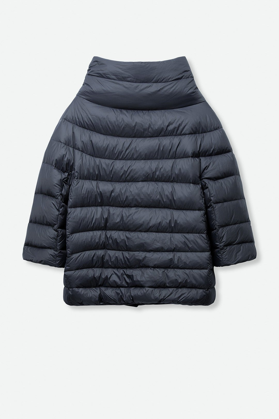 MONTAGE 3/4 SLEEVE FUNNEL NECK JACKET IN GOOSE DOWN - Jarbo
