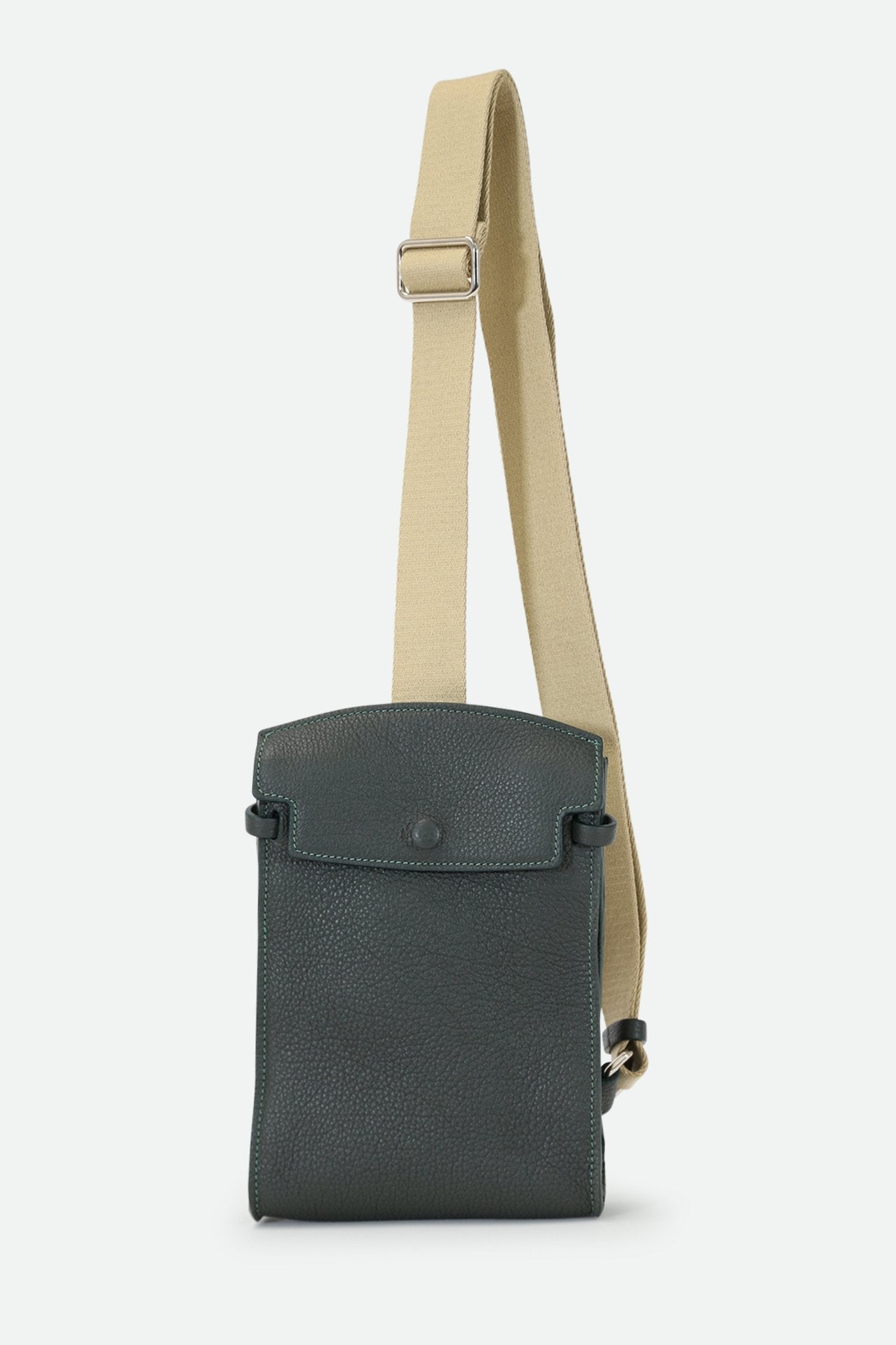 MONZA ITALIAN LEATHER CROSSBODY FOREST CONTRAST – Jarbo