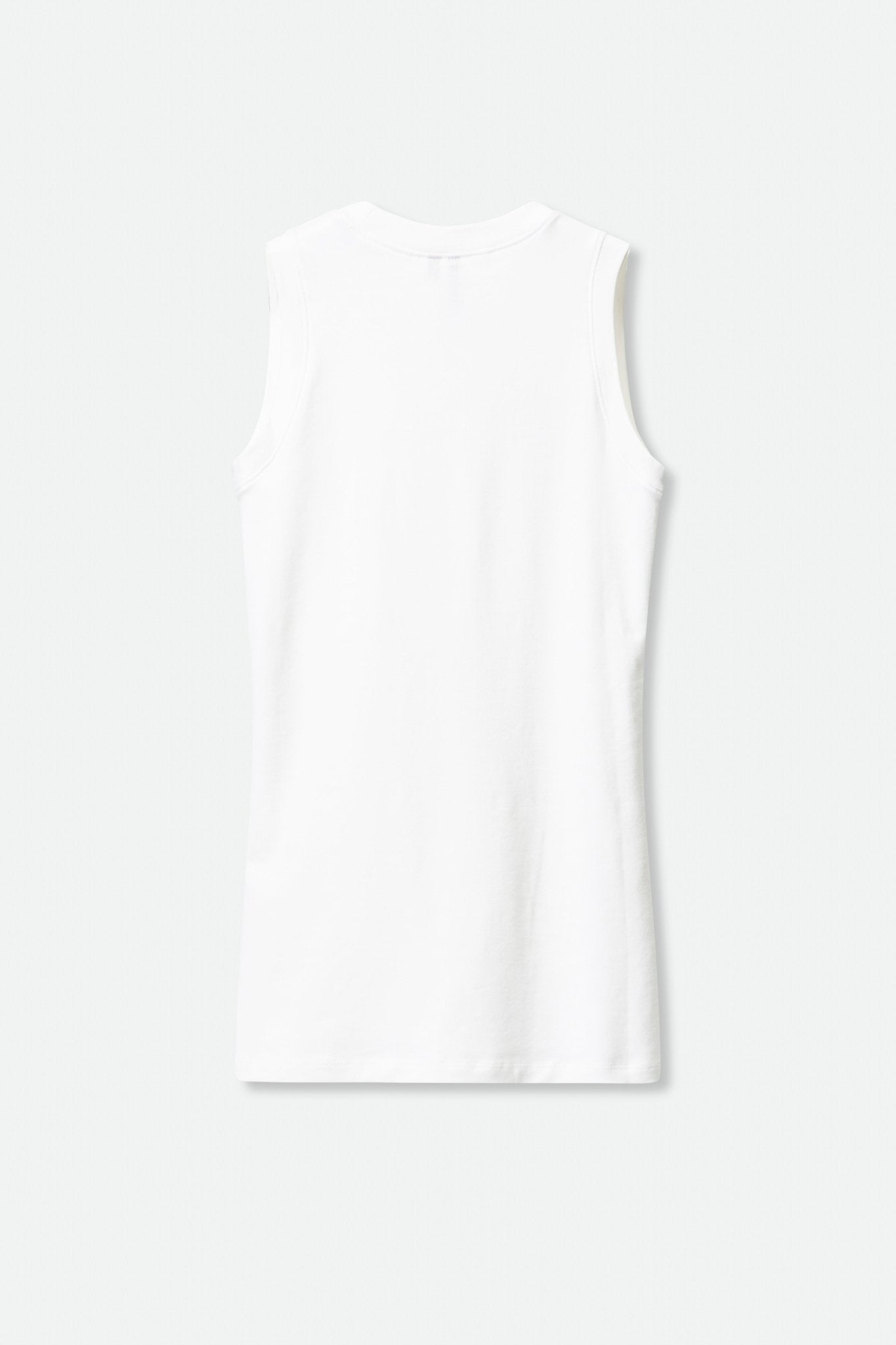 MUSCLE TANK HIGH HIP LENGTH IN PIMA COTTON - Jarbo