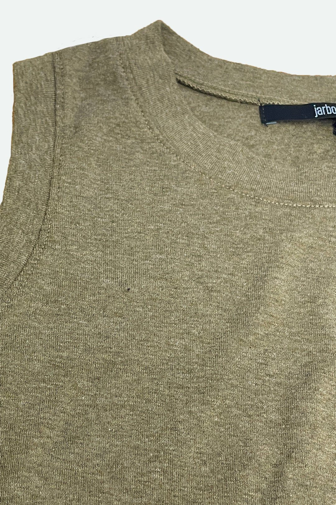 MUSCLE TANK IN HEATHERED PIMA STRETCH - Jarbo