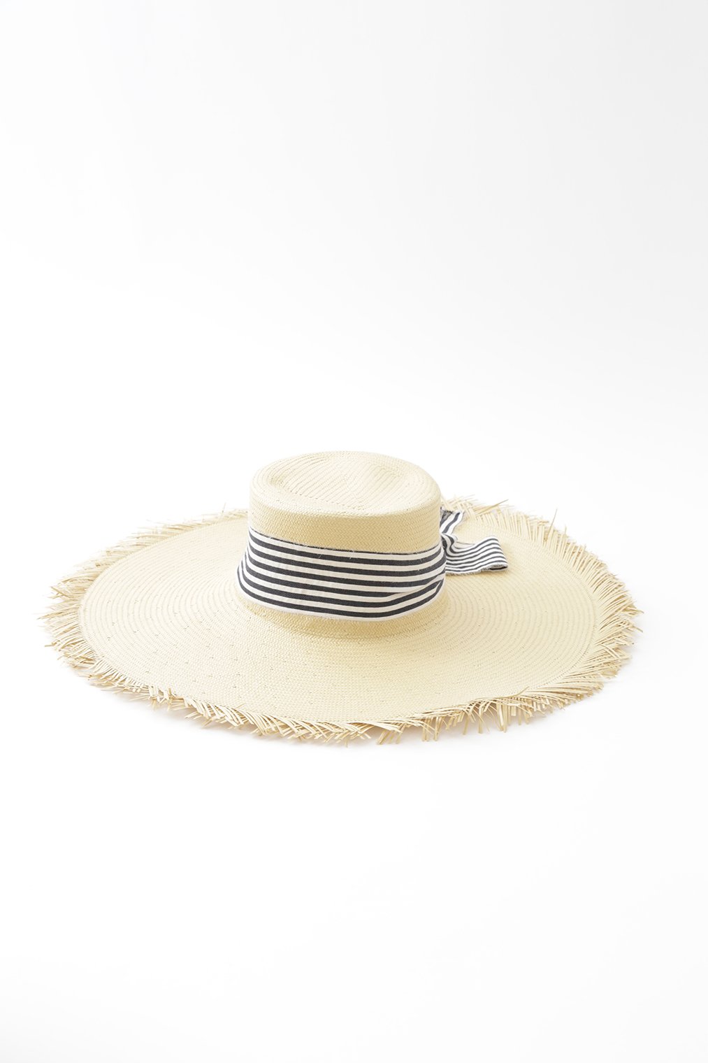 NATURAL FLOPPY HAT IN STRAW - Jarbo