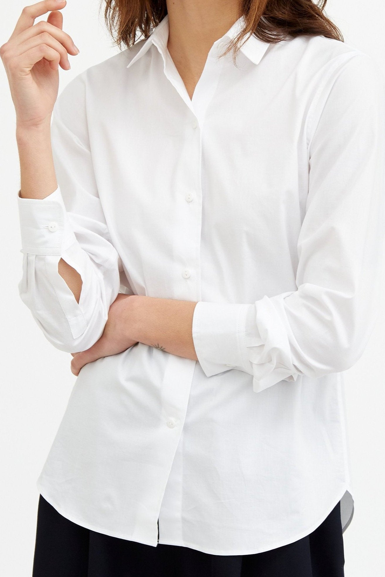 OLIDA SHIRT IN ITALIAN STRETCH COTTON - Jarbo