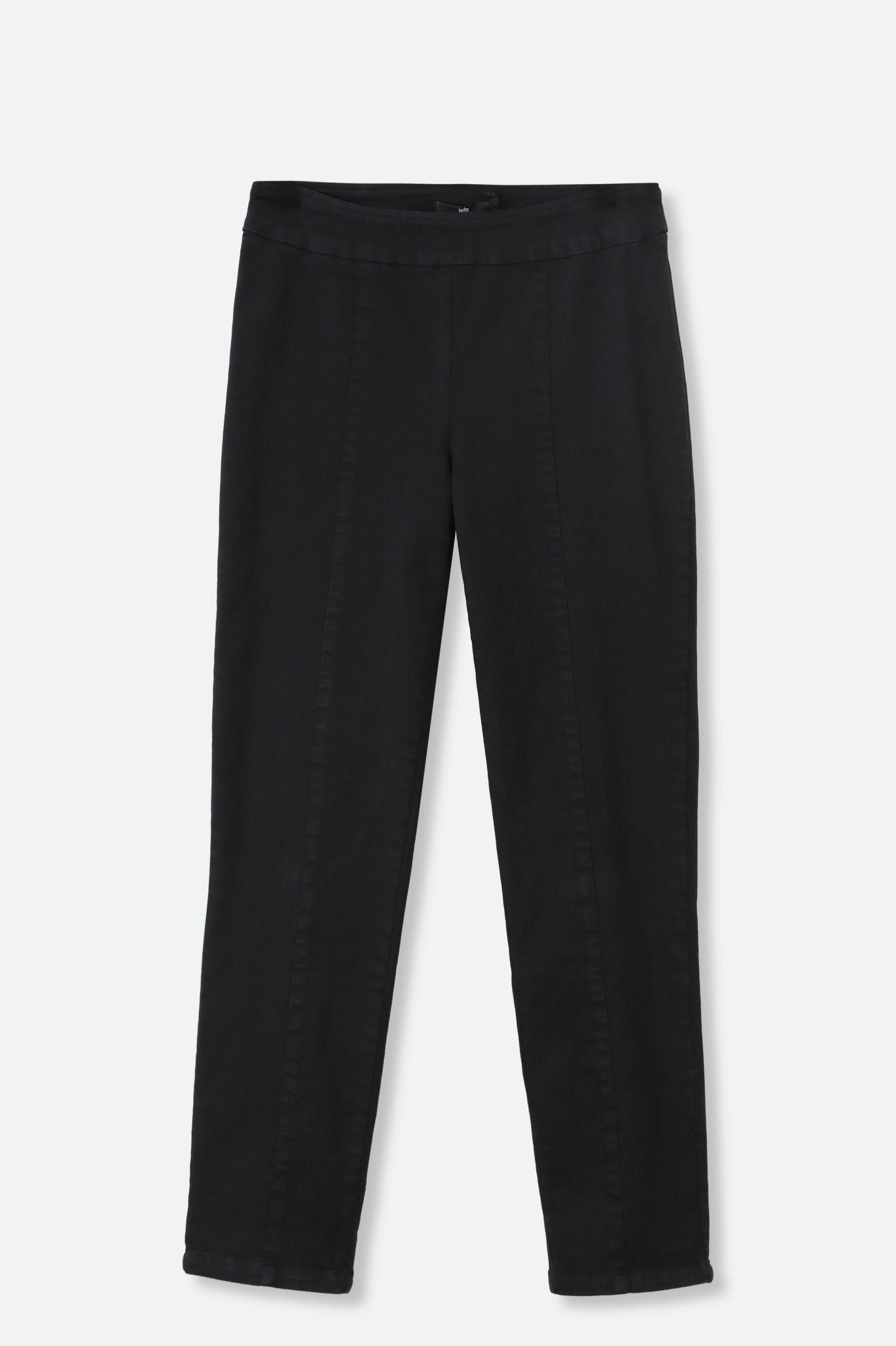 PALLAS BACK SLIT PANT IN GARMENT DYED ITALIAN 4-WAY STRETCH DENIM - Jarbo