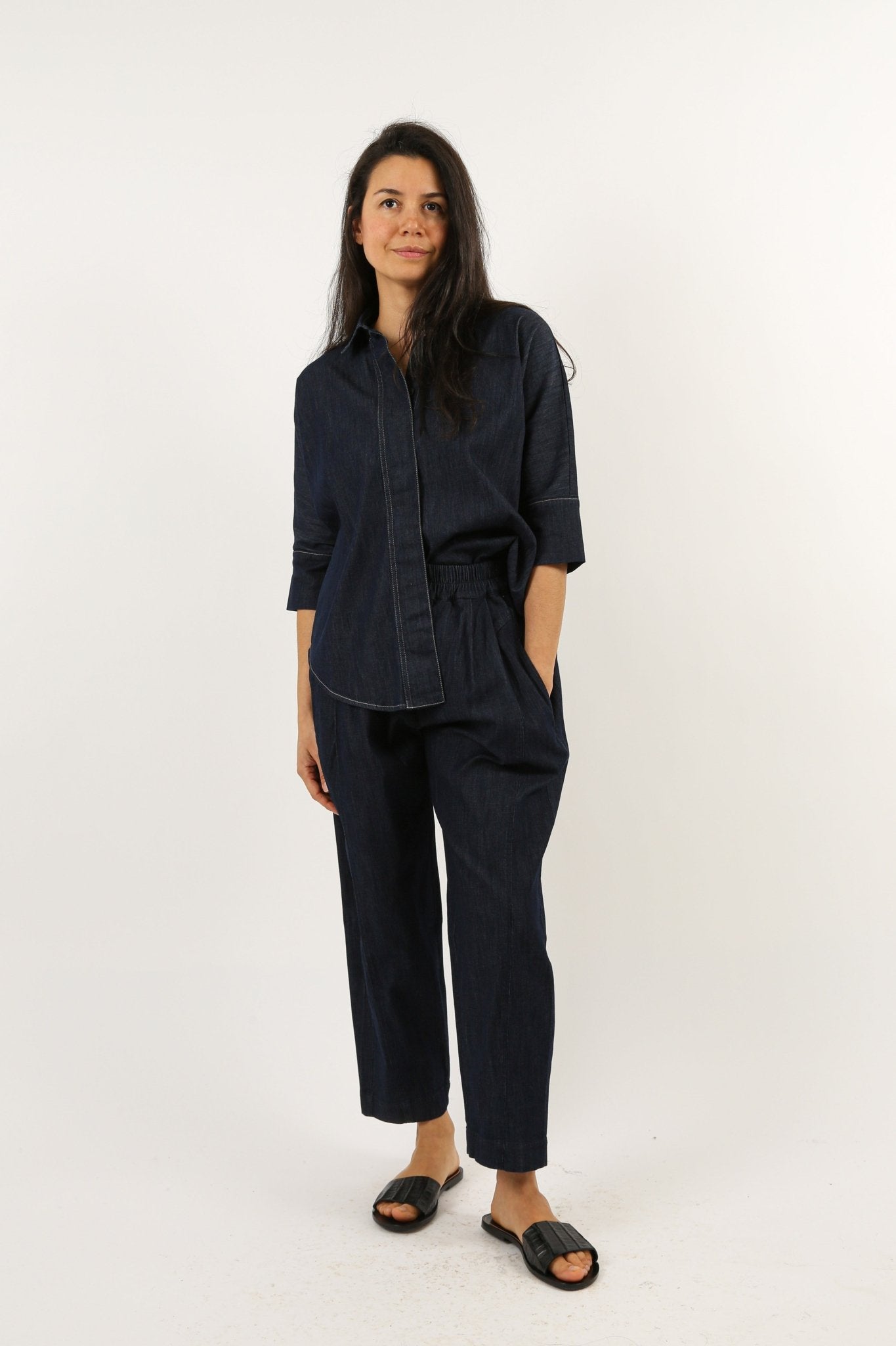 PALO PANT IN LIGHT WEIGHT DENIM - Jarbo
