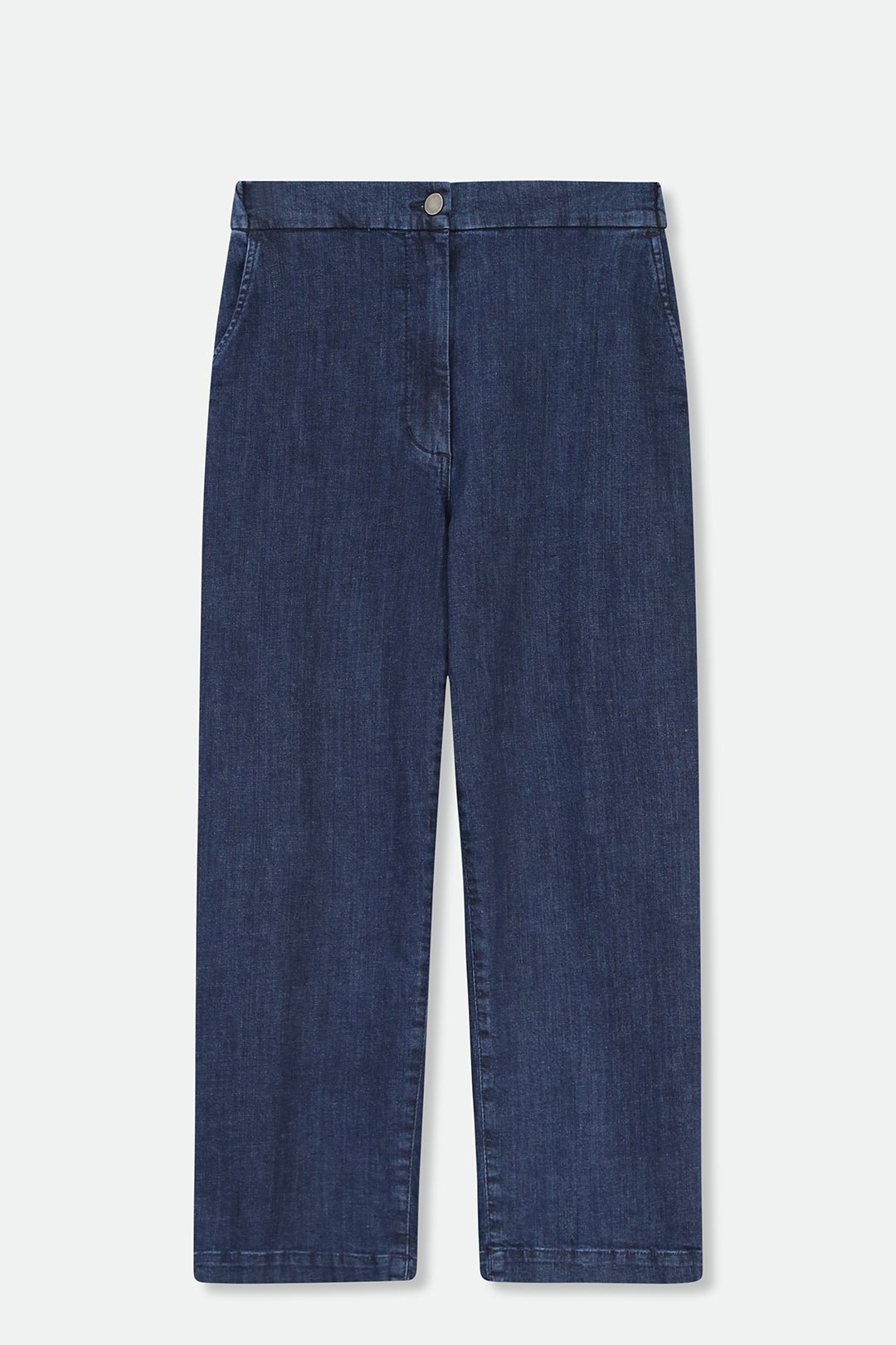 Paloma Denim Trouser in Organic Italian Cotton Stretch - Jarbo