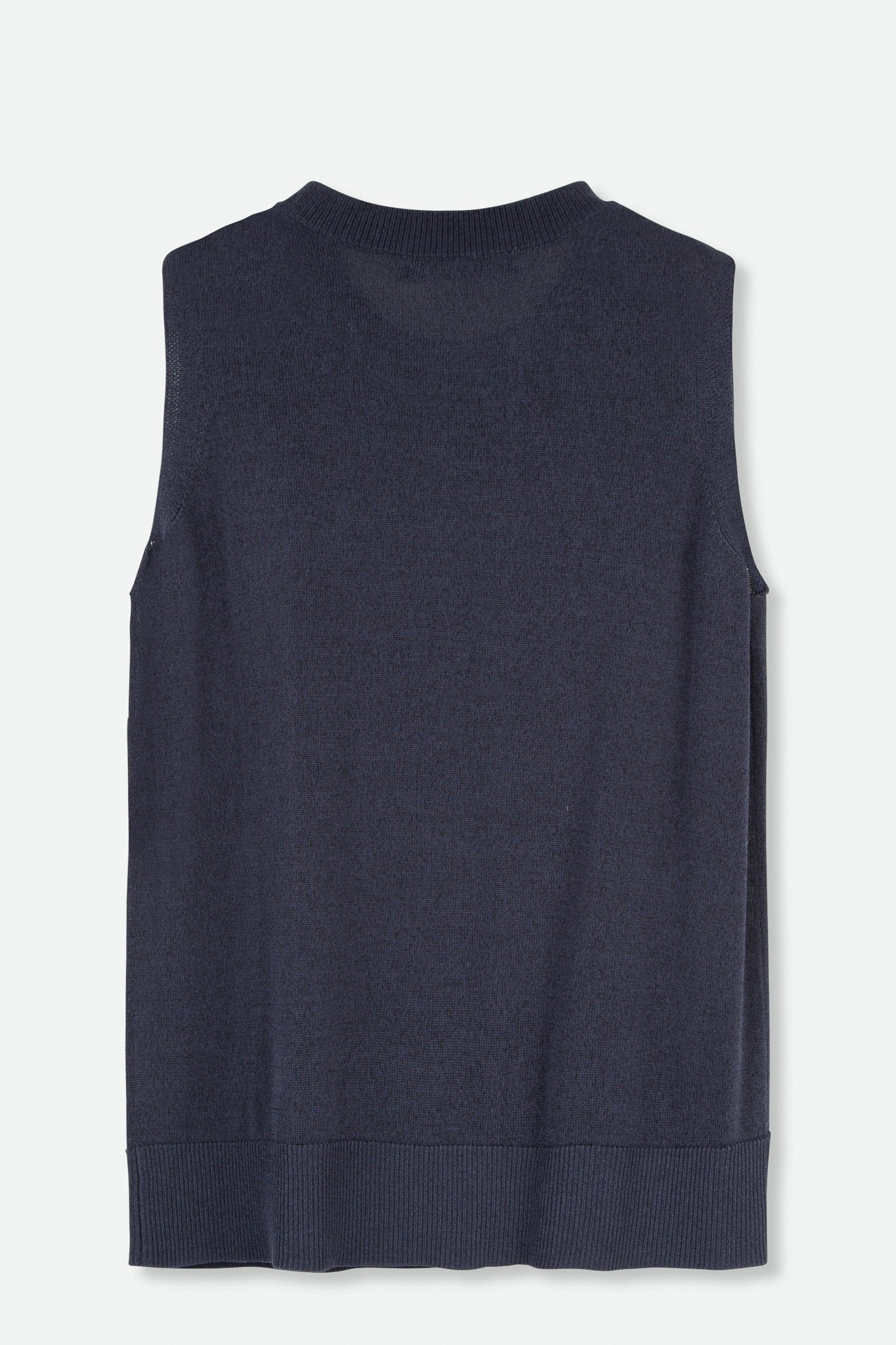 PERI SLEEVELESS TOP IN HIGH TWIST COTTON - Jarbo