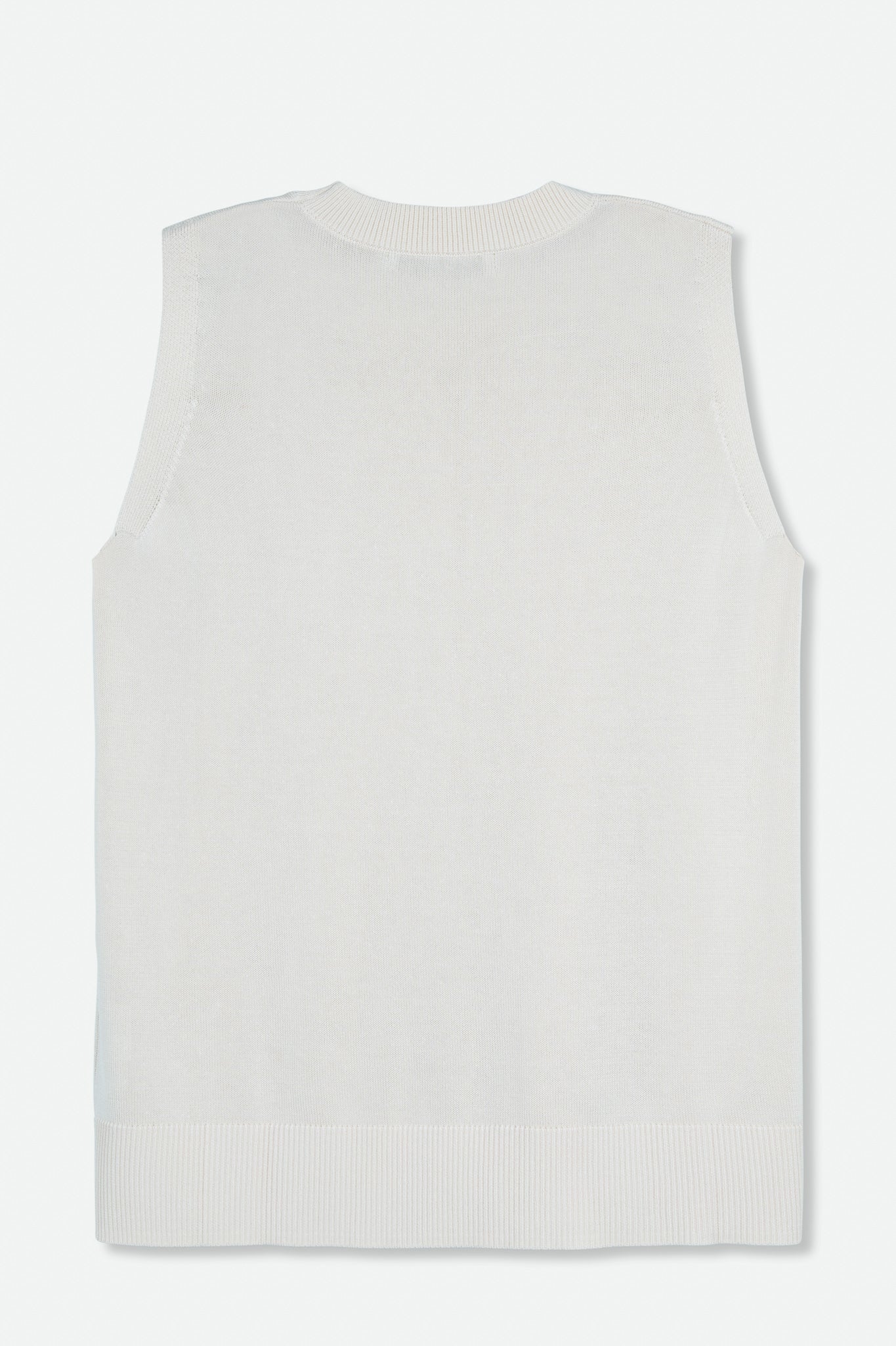 PERI SLEEVELESS TOP IN HIGH TWIST COTTON - Jarbo