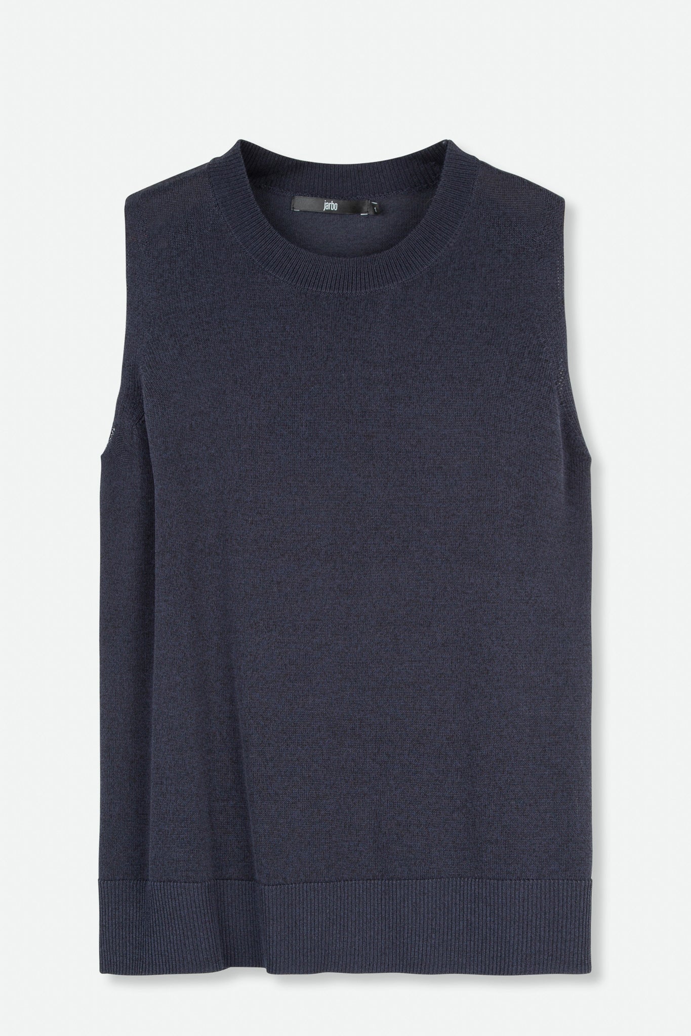 PERI SLEEVELESS TOP IN HIGH TWIST COTTON - Jarbo
