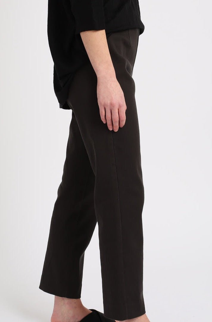 PETEY SIDE ZIP STRAIGHT-LEG PANT IN STRETCH TWILL - Jarbo