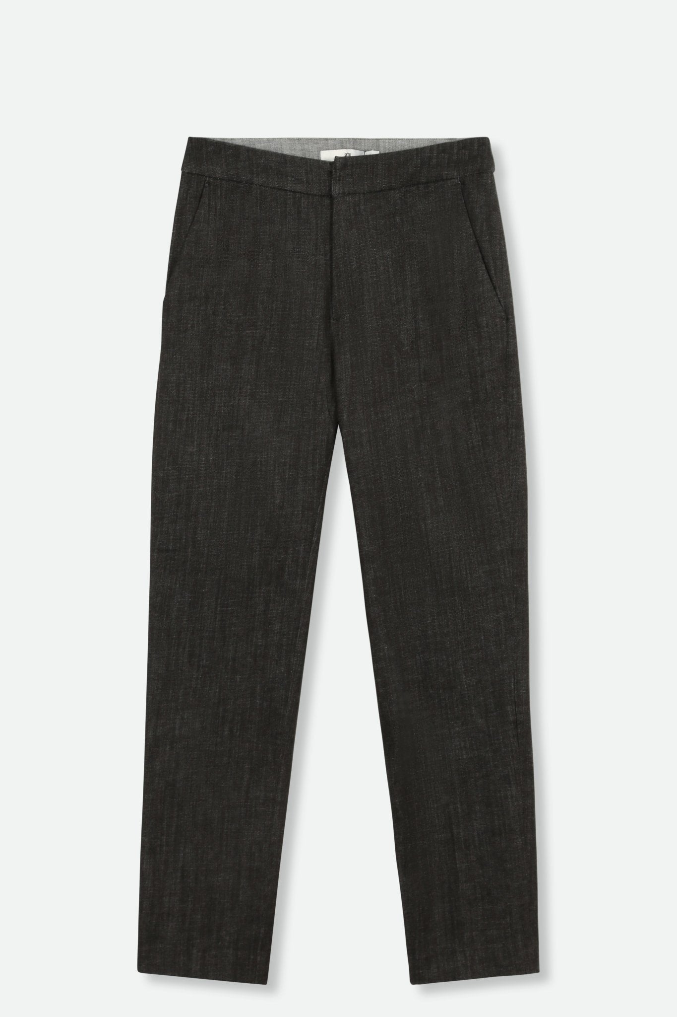 PEYTON ANGLE POCKET TROUSER IN STRETCH DENIM - Jarbo