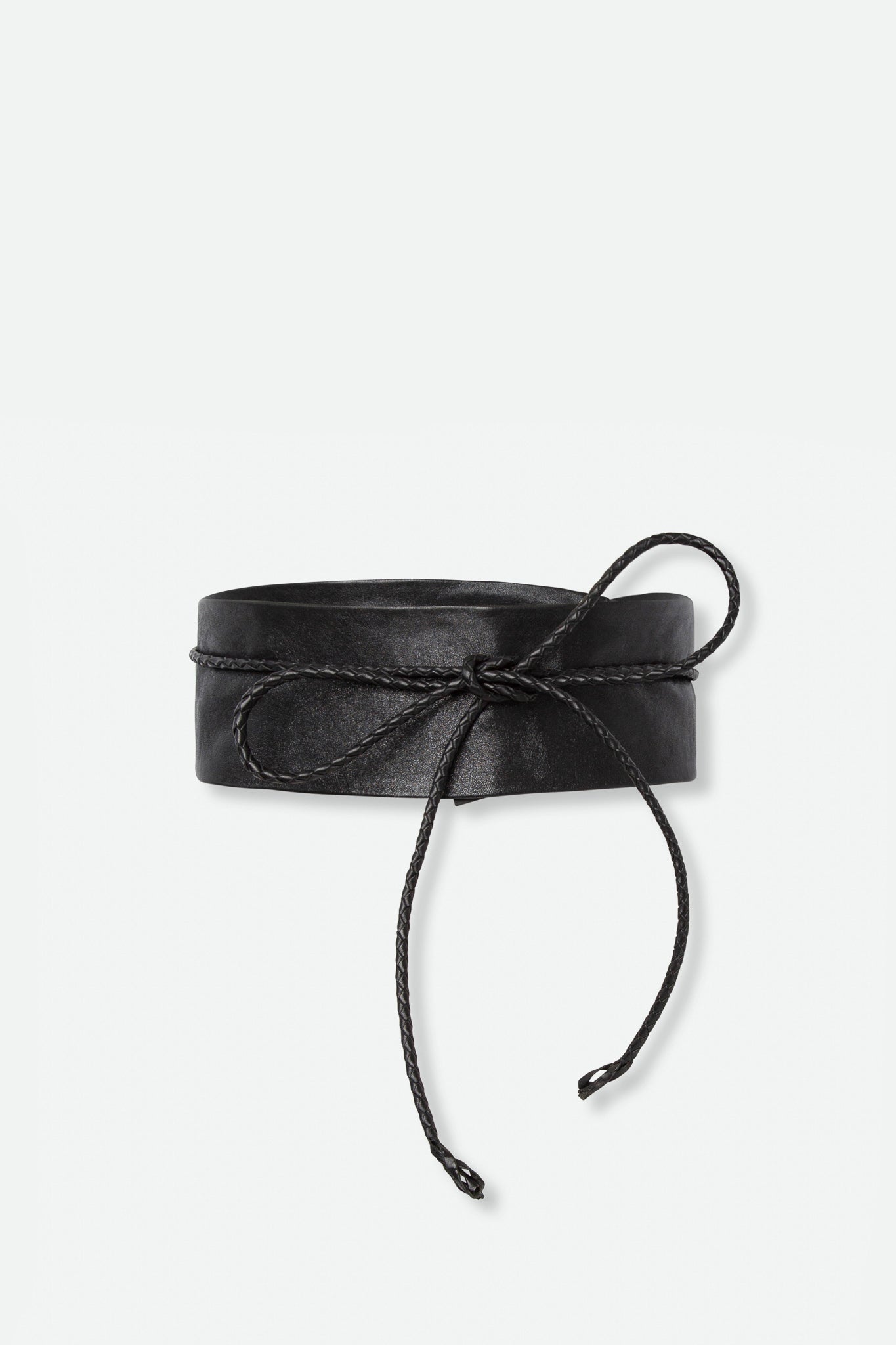 PIANELLO ITALIAN LEATHER AND SUEDE WRAP BELT PIANELLO ITALIAN LEATHER AND SUEDE WRAP BELT