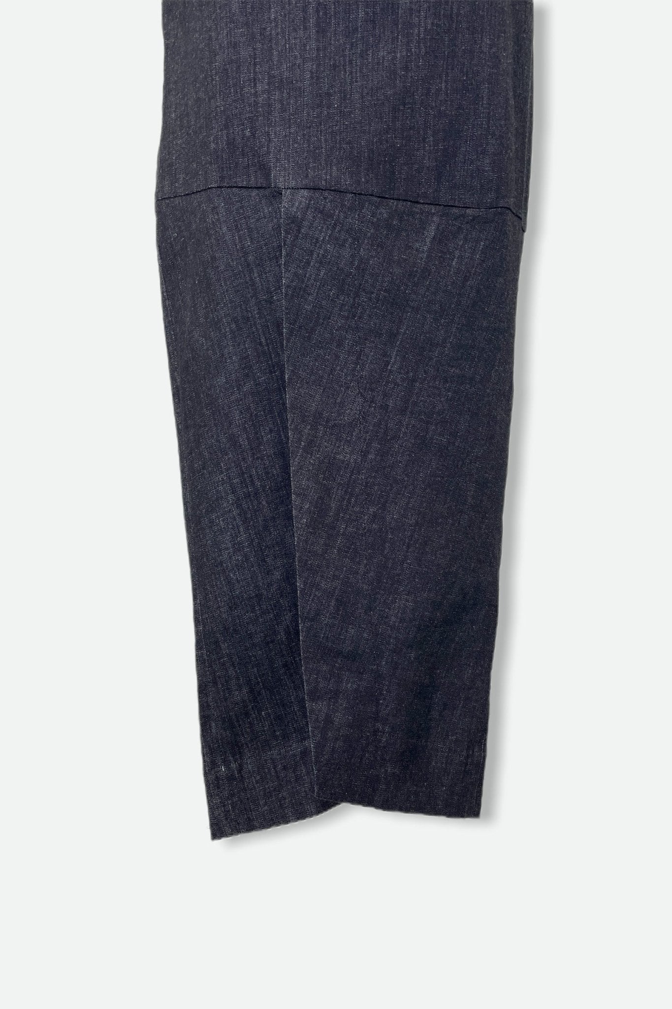 PISA LONG KICK PLEAT SKIRT IN STRETCH DENIM - Jarbo