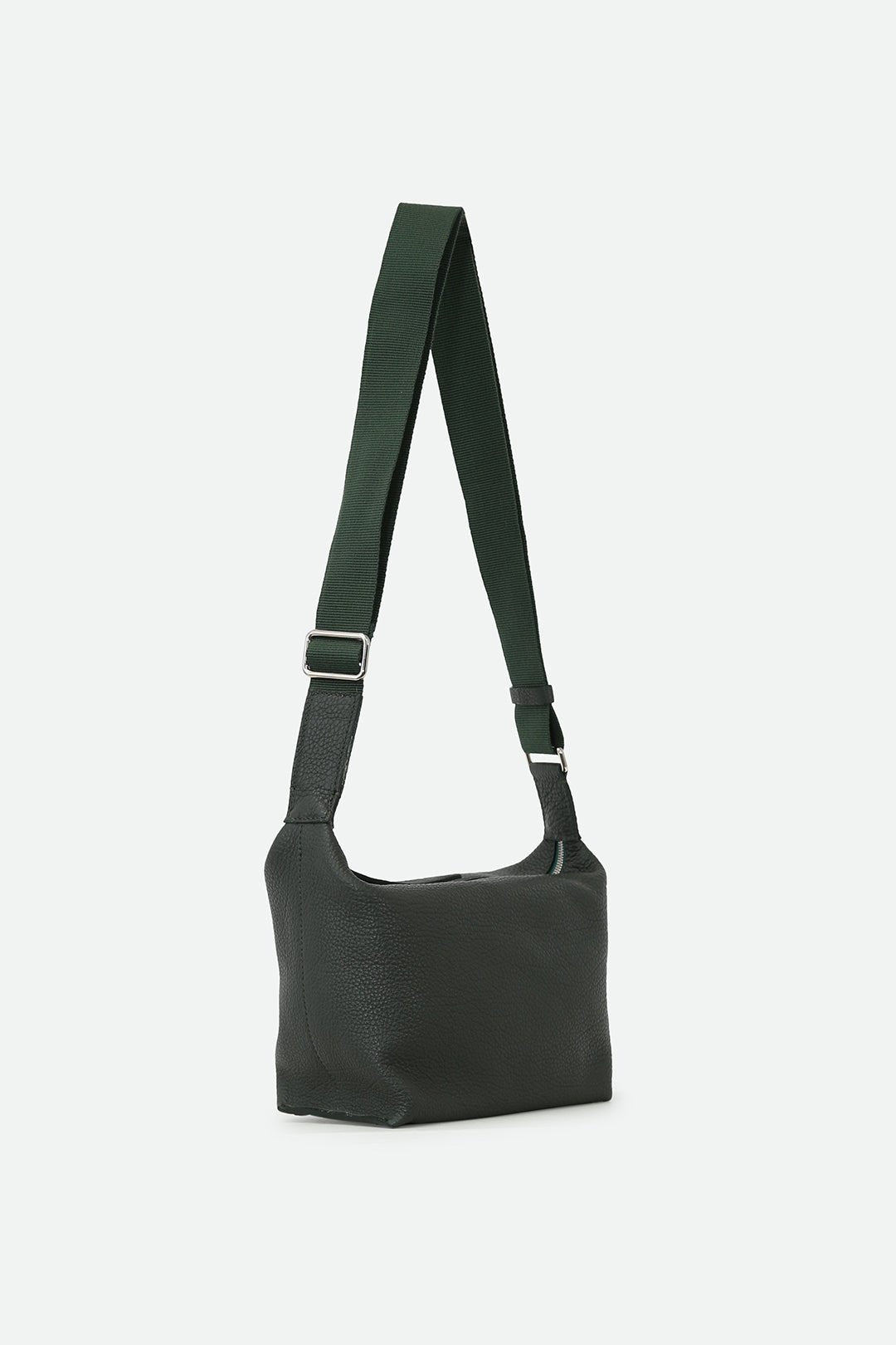 RAVELLO ITALIAN LEATHER HANDBAG IN FOREST - Jarbo