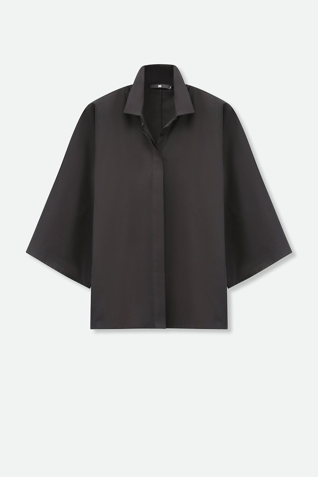 REMI KIMONO SLEEVE SHIRT IN ITALIAN COTTON STRETCH - Jarbo