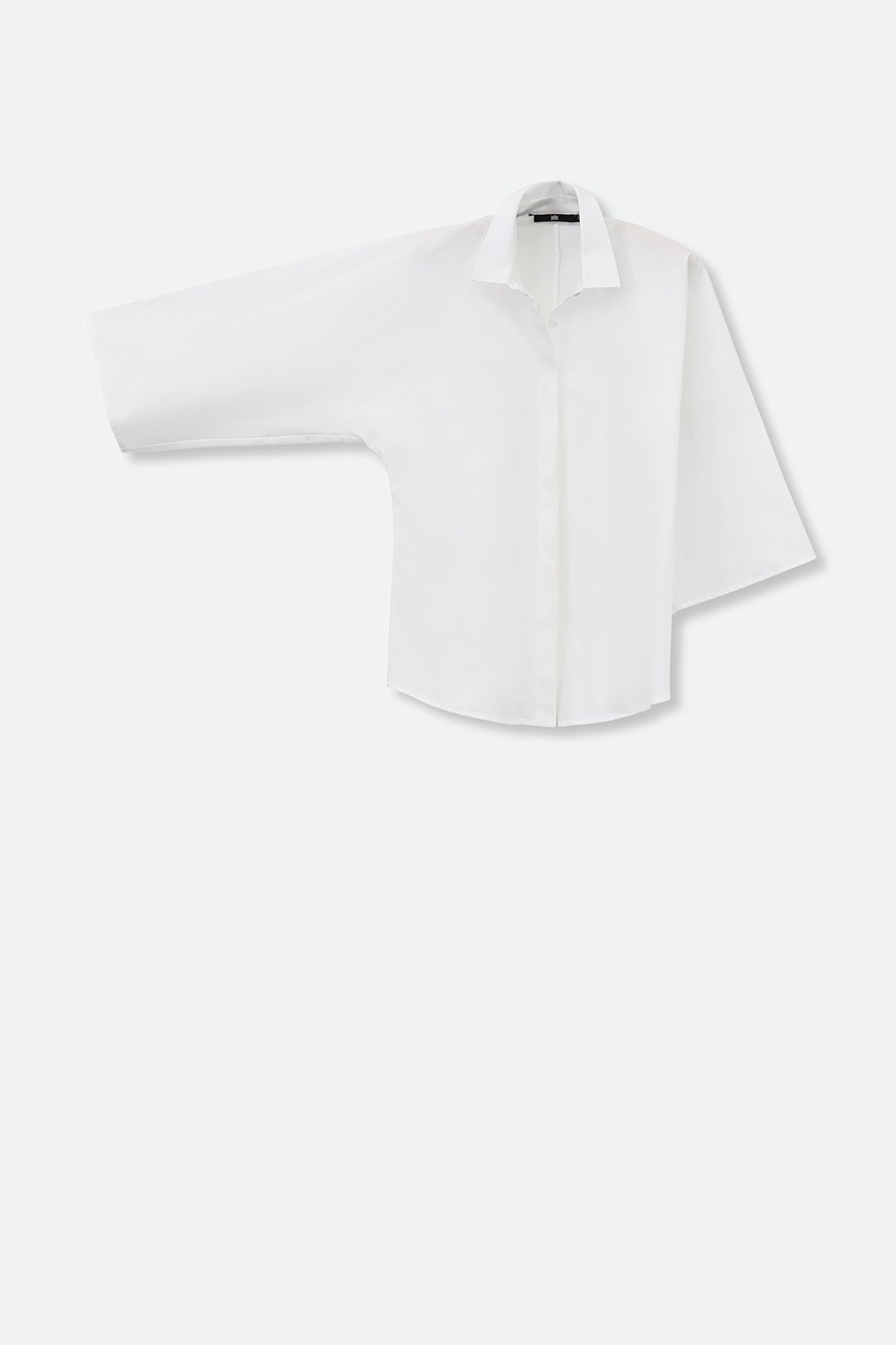 REMI KIMONO SLEEVE SHIRT IN ITALIAN COTTON STRETCH - Jarbo