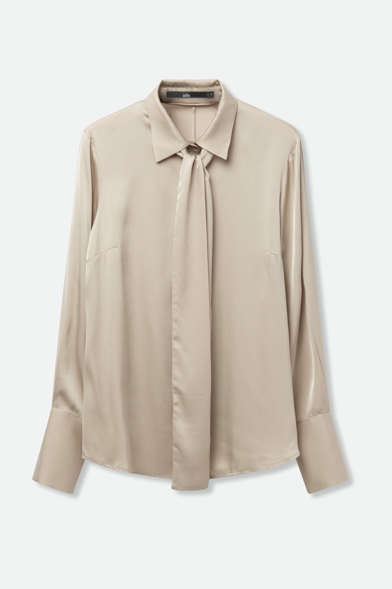 RENEE BLOUSE IN STRETCH SILK GEORGETTE - Jarbo