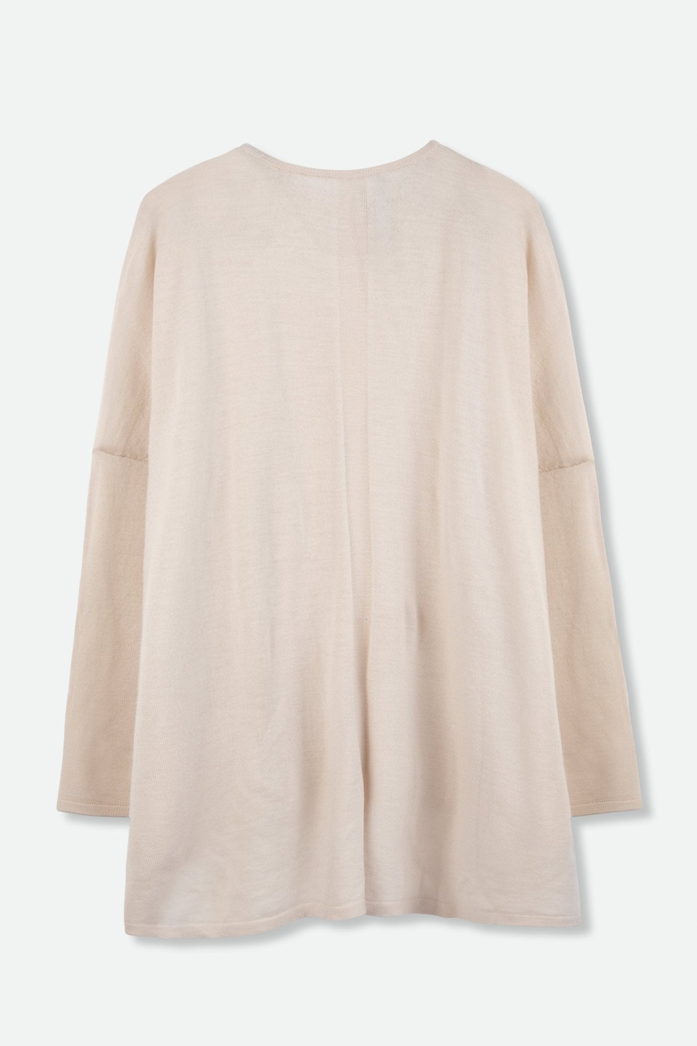 ROSE SEAM DETAIL BACK IN ITALIAN MERINO - Jarbo