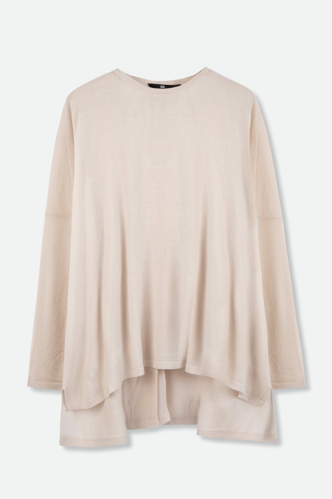 ROSE SEAM DETAIL BACK IN ITALIAN MERINO - Jarbo