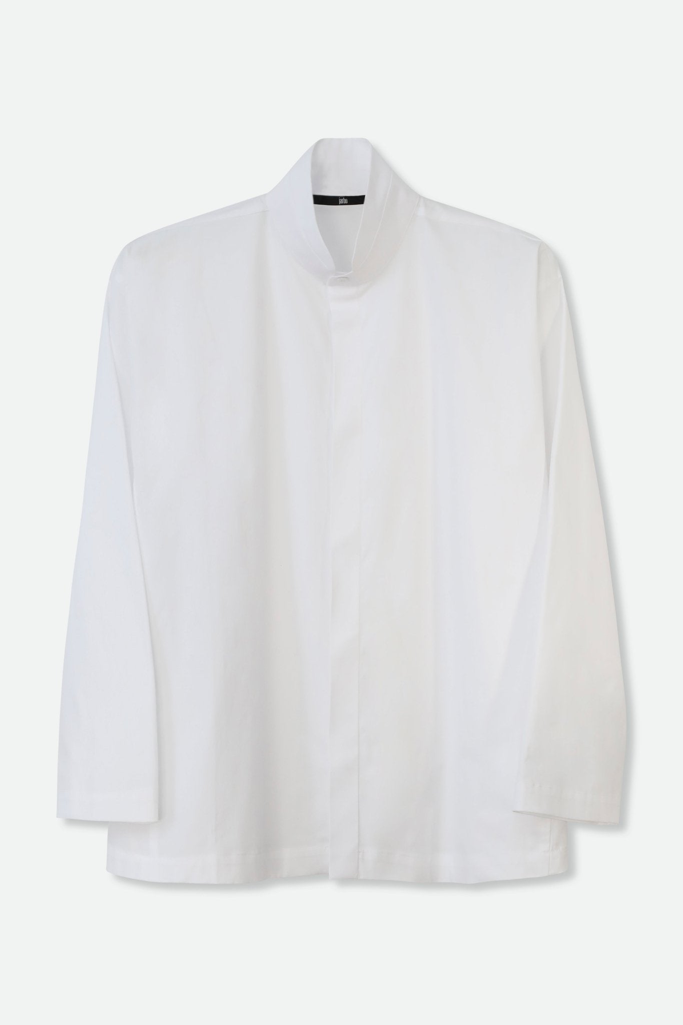 SAIGE OVERSIZE SHIRT IN ITALIAN COTTON POPLIN STRETCH - Jarbo