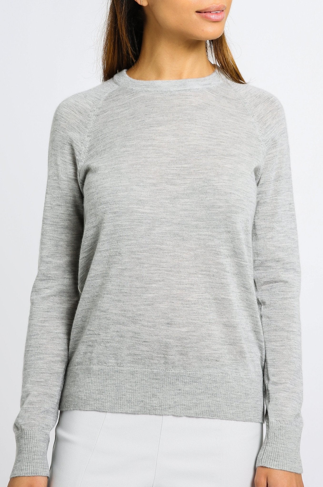 SAMMY RAGLAN SLEEVE CREWNECK IN CASHMERE - Jarbo