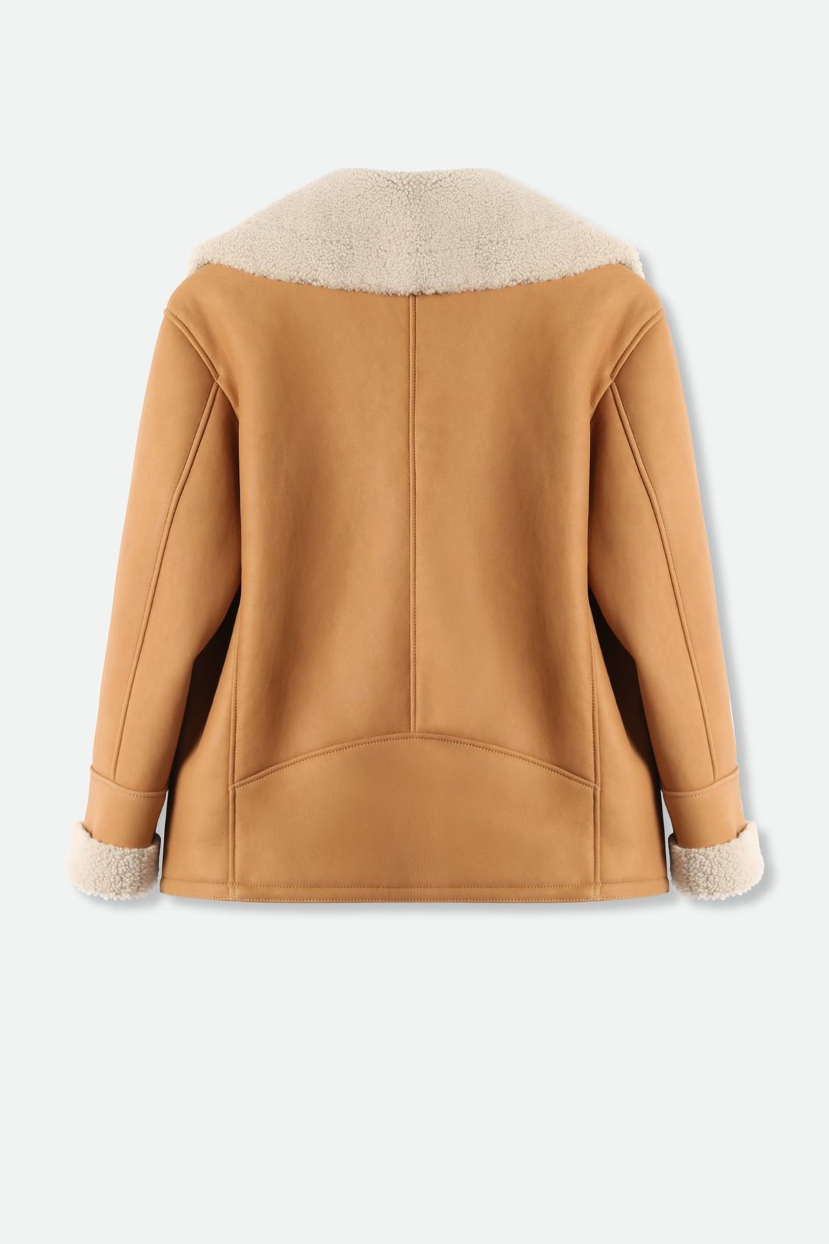 SHAE MOTO JACKET IN SUEDE SHEARLING - PRE-ORDER NOW - Jarbo