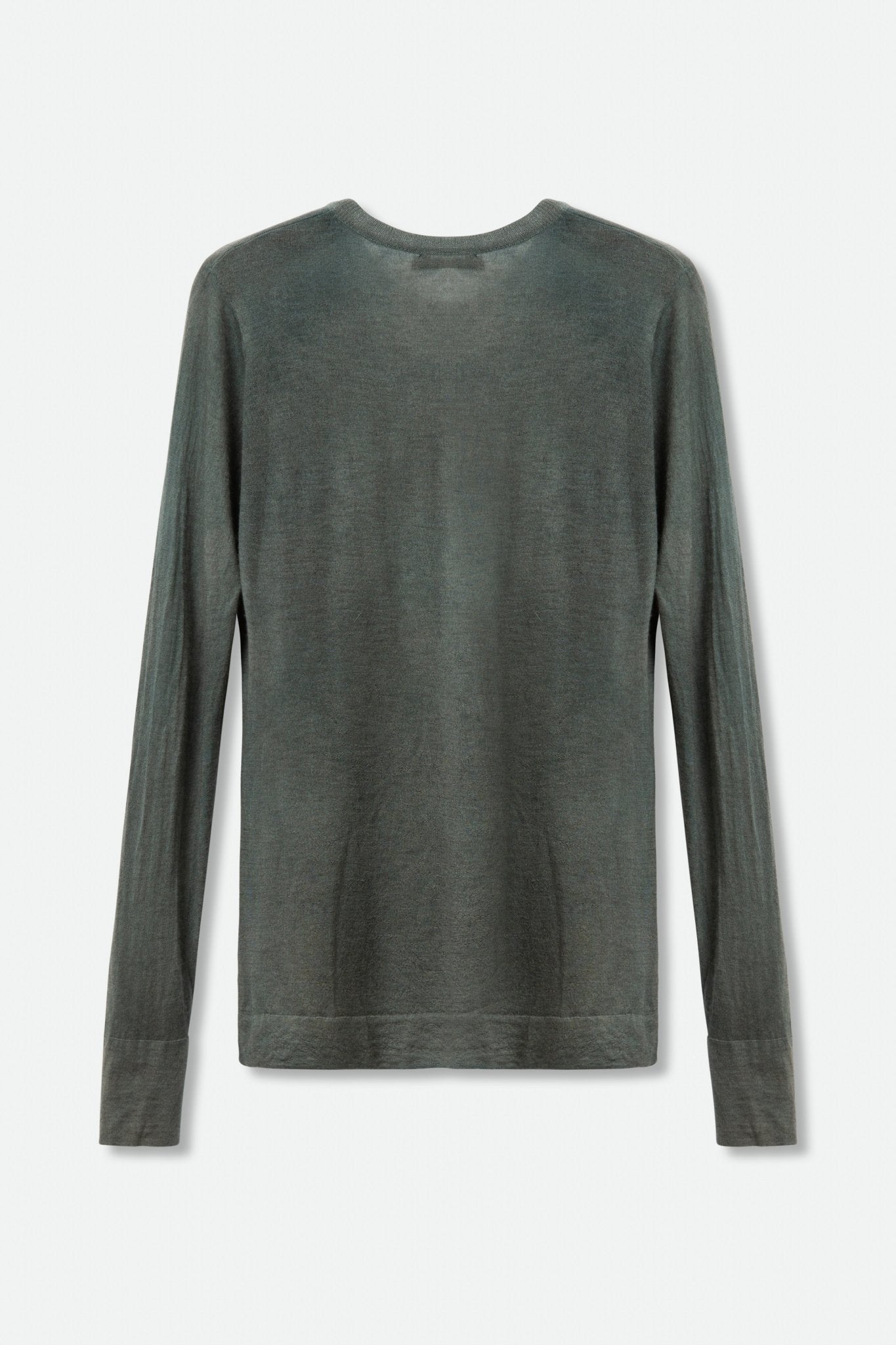 SHANA LIGHTWEIGHT CREWNECK SWEATER IN HAND-DYED CASHMERE - Jarbo