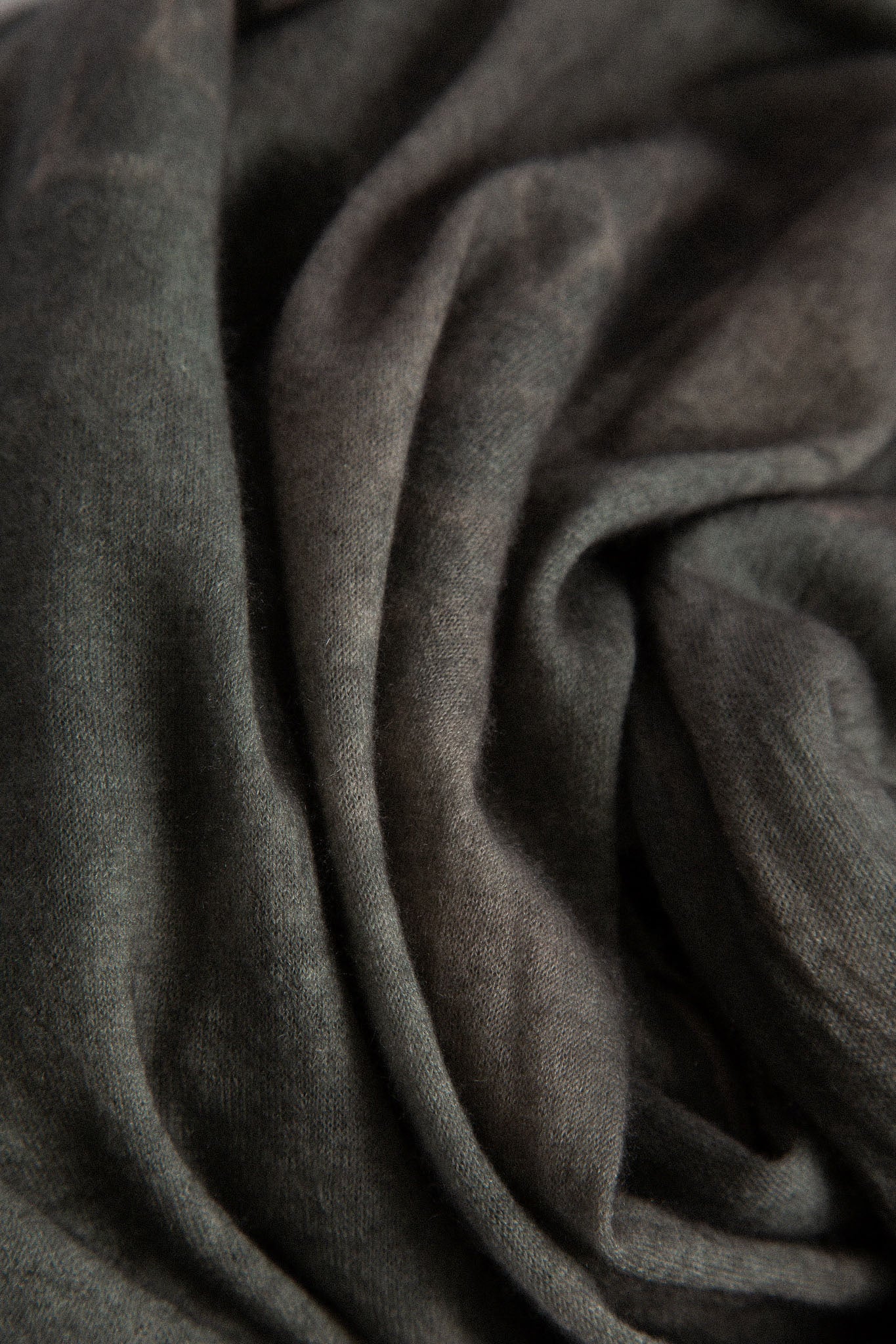 SHARA CREW TOP IN HAND-DYED LIGHTWEIGHT CASHMERE - Jarbo