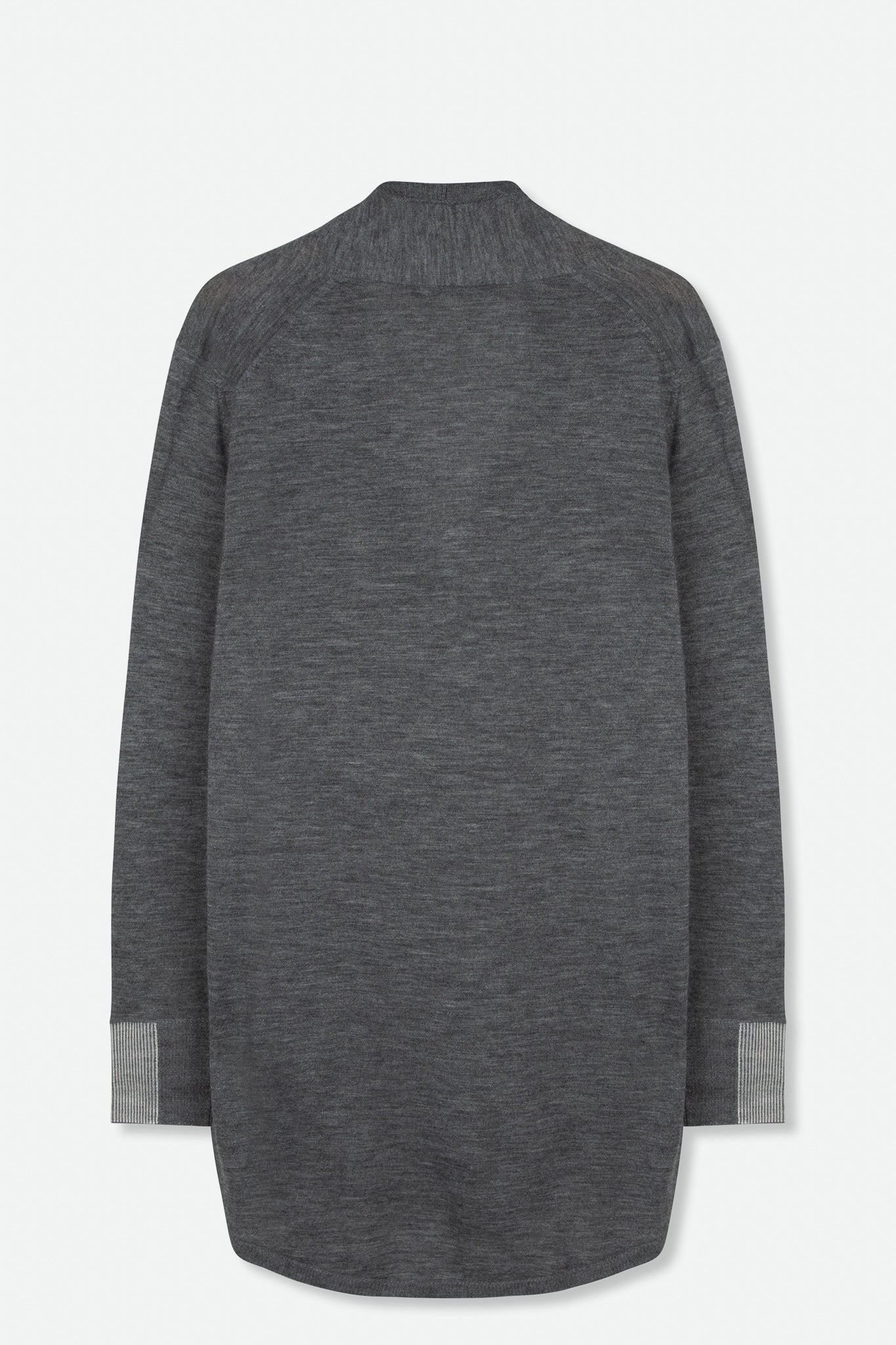 SHARA SHAWL CARDIGAN IN FINE GAUGE CASHMERE - Jarbo