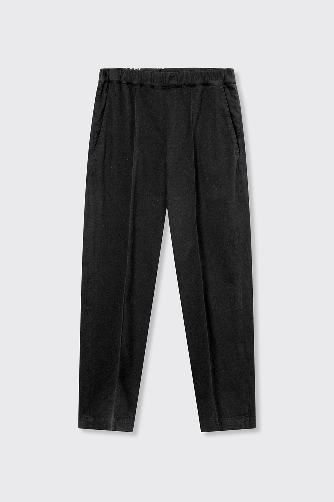 SHAY PULL-ON PANT IN GARMENT WASHED COTTON - Jarbo