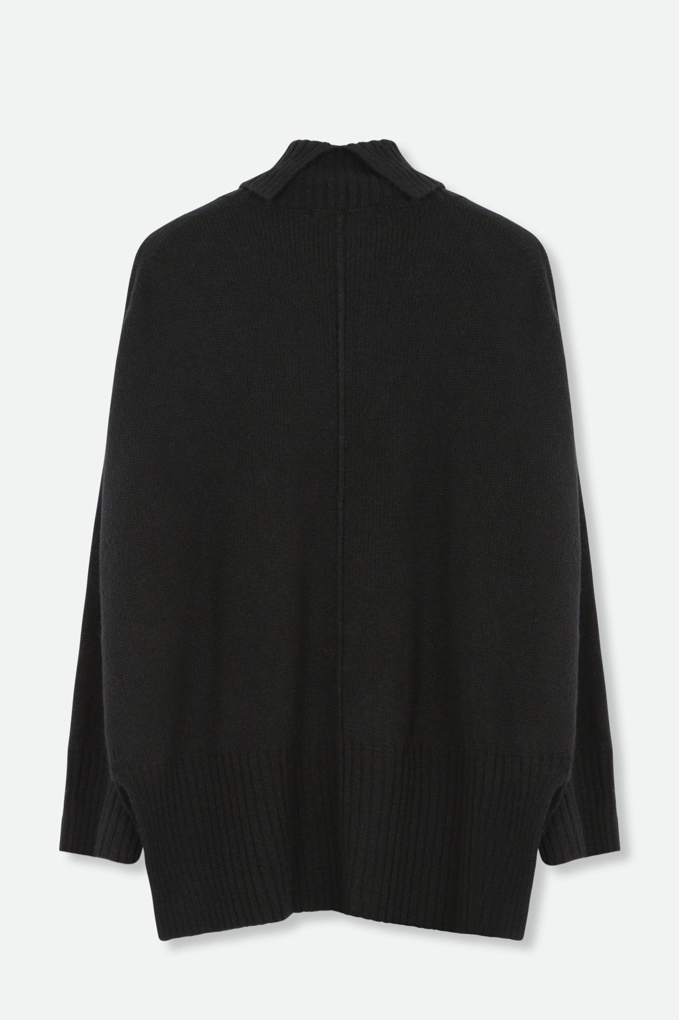 SHELBY FOLDED HIGH NECK IN ITALIAN LOFTY MERINO CASHMERE YARN - Jarbo