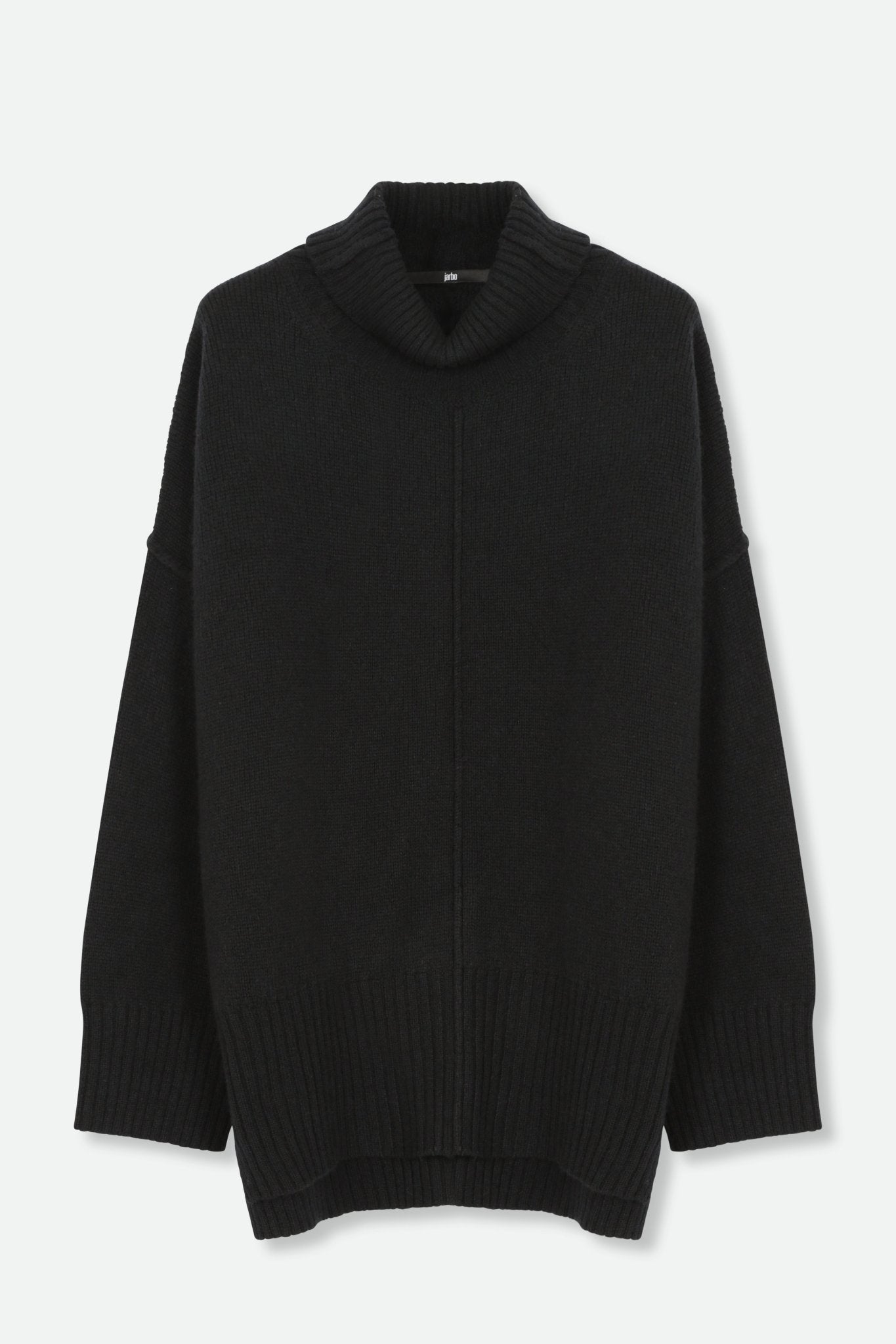 SHELBY FOLDED HIGH NECK IN ITALIAN LOFTY MERINO CASHMERE YARN - Jarbo