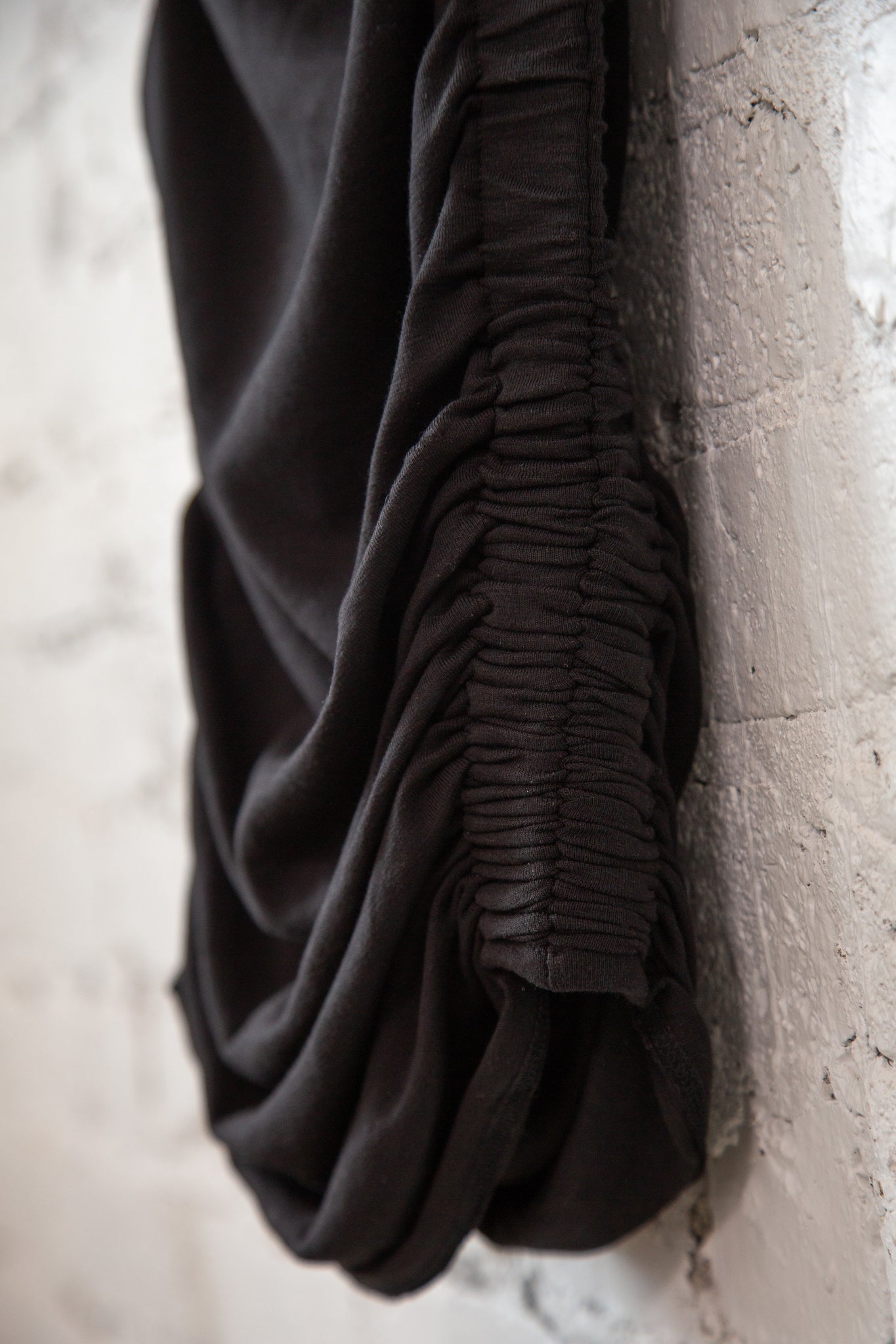 SIDE RUCHED SKIRT IN PIMA COTTON STRETCH - FINAL FEW SIZES 0-6 - Jarbo