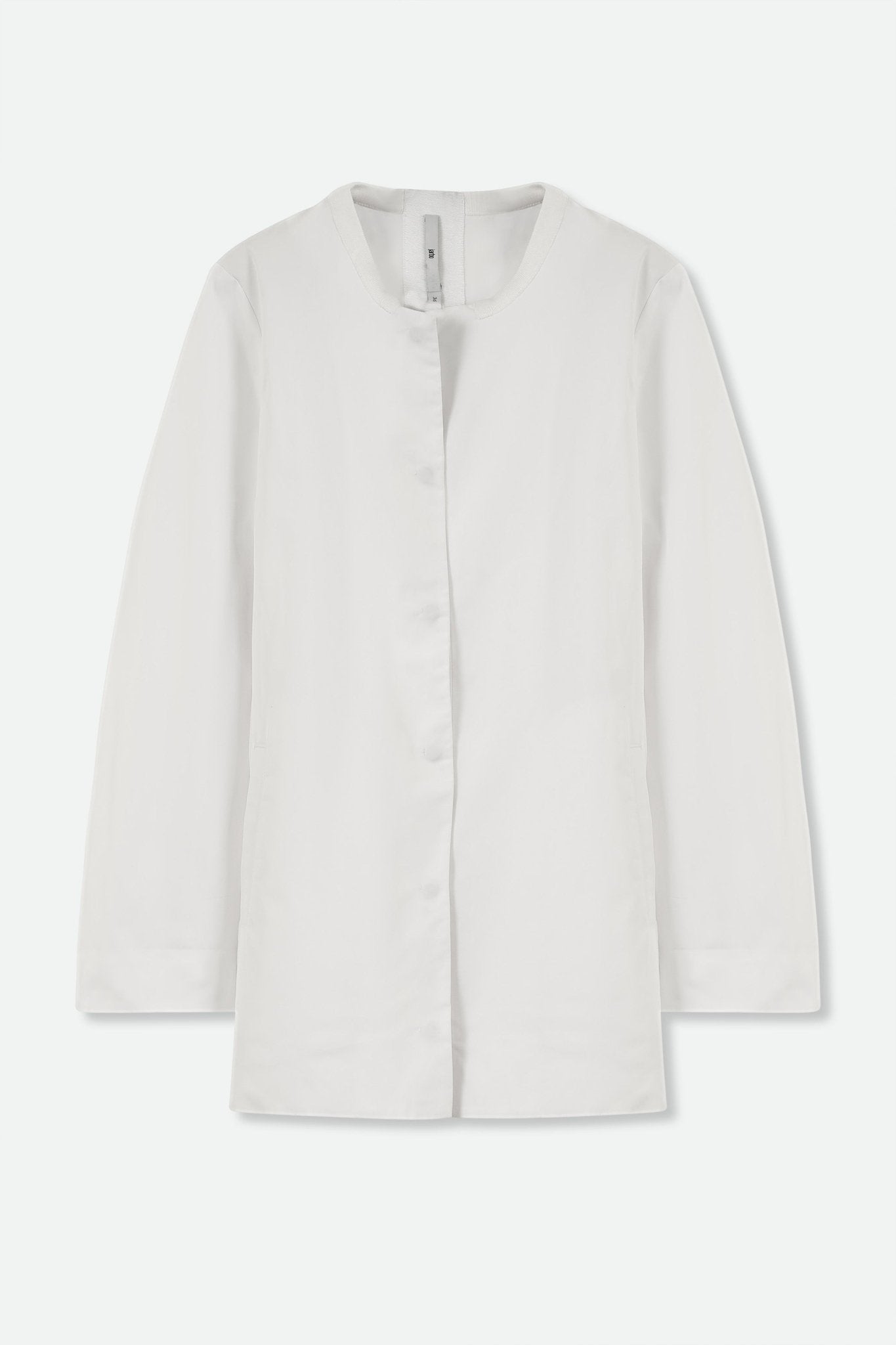 SNAP FRONT JACKET IN JAPANESE MEMORY TWILL - Jarbo
