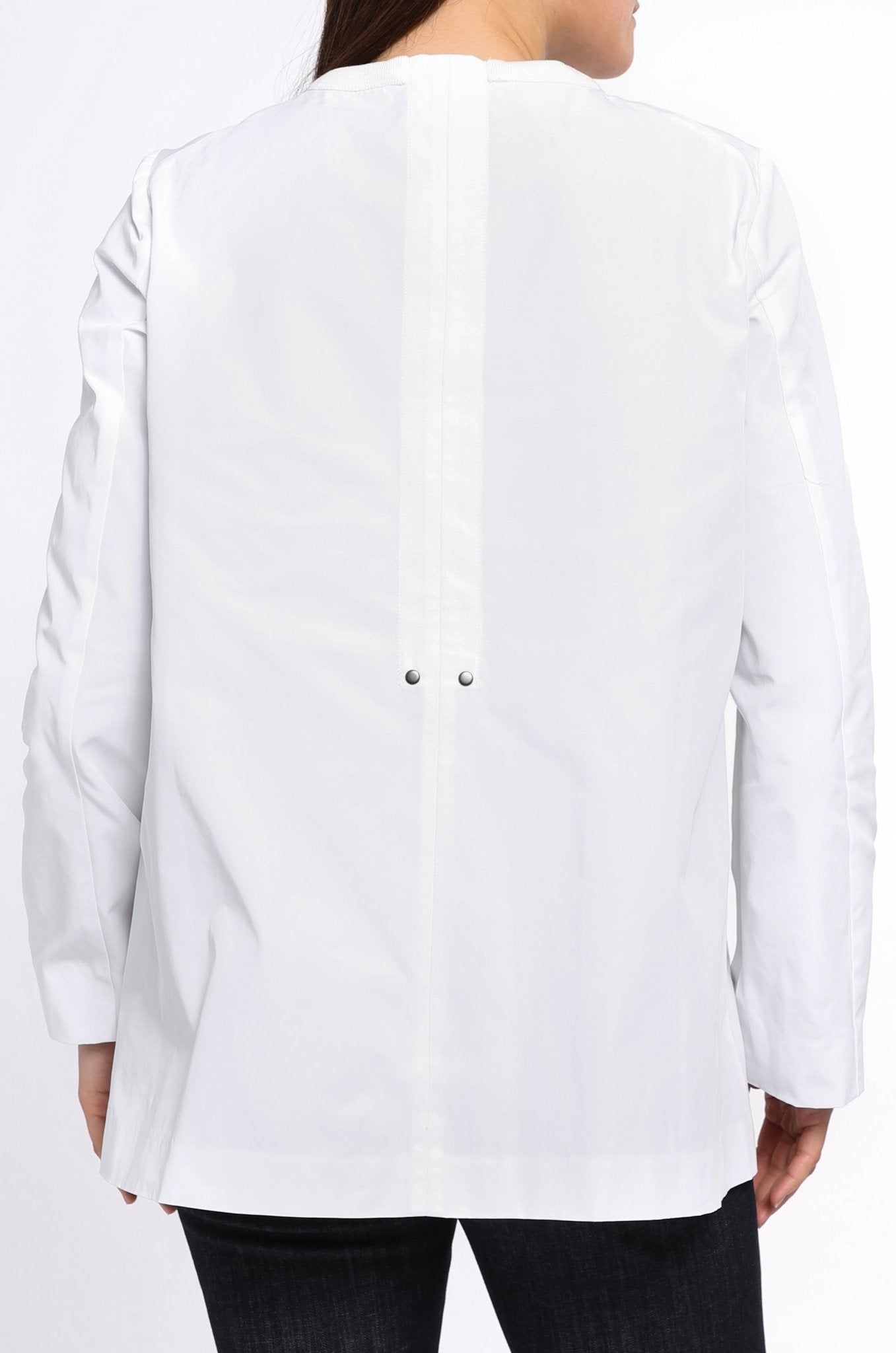 SNAP FRONT JACKET IN JAPANESE MEMORY TWILL - Jarbo