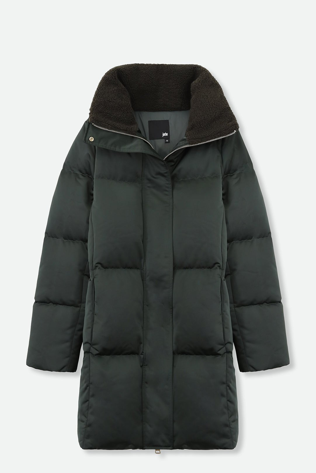 ST MORITZ COAT IN SATIN GOOSE DOWN - Jarbo