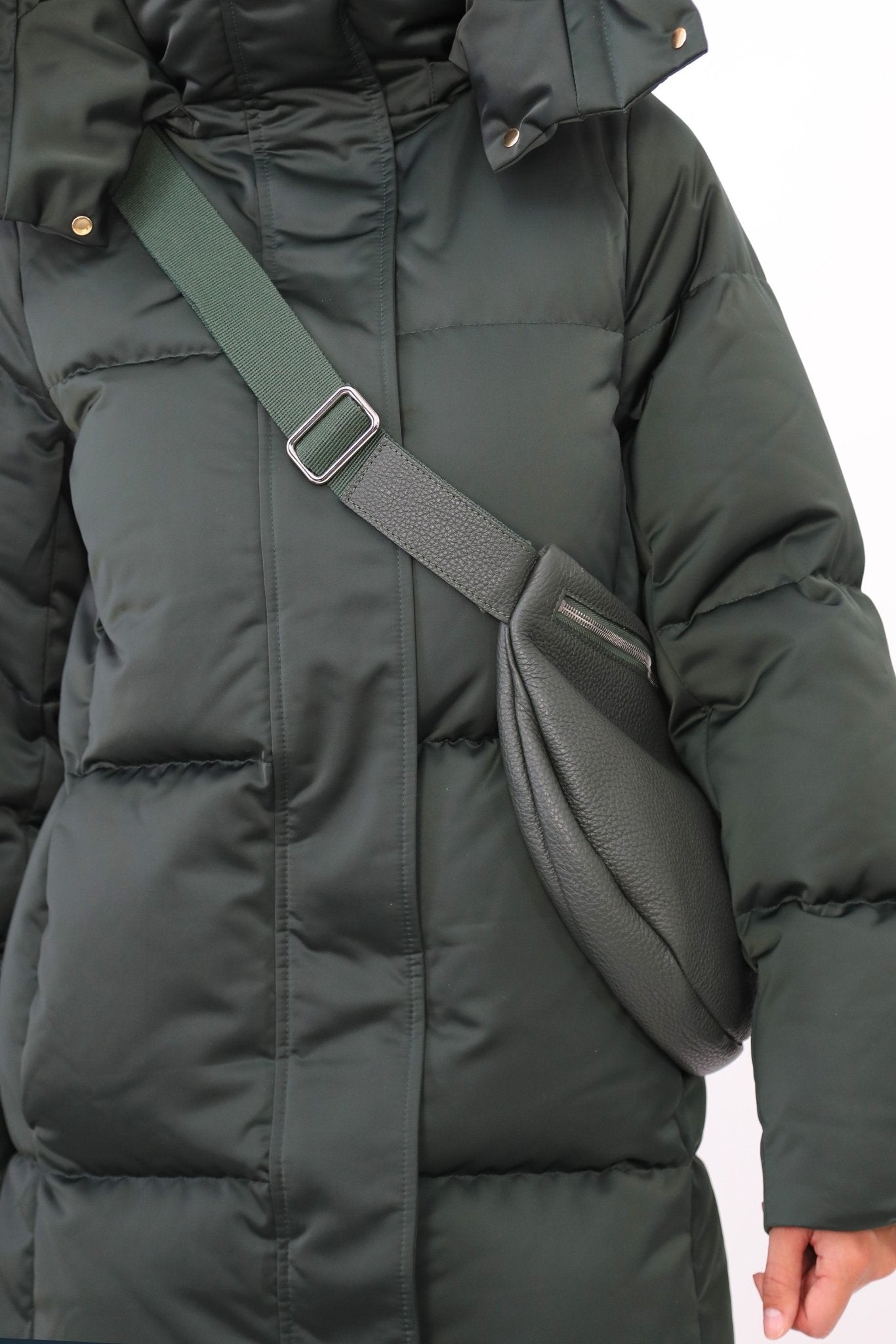 ST MORITZ COAT IN SATIN GOOSE DOWN - Jarbo