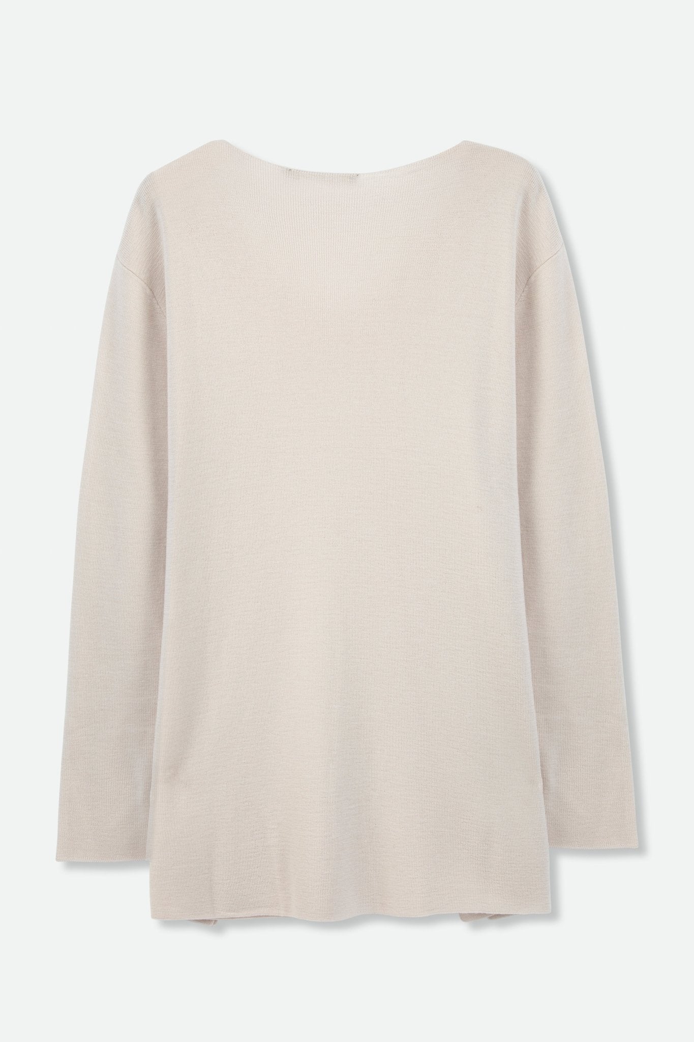 STELLA V NECK TUNIC IN ITALIAN MERINO - Jarbo