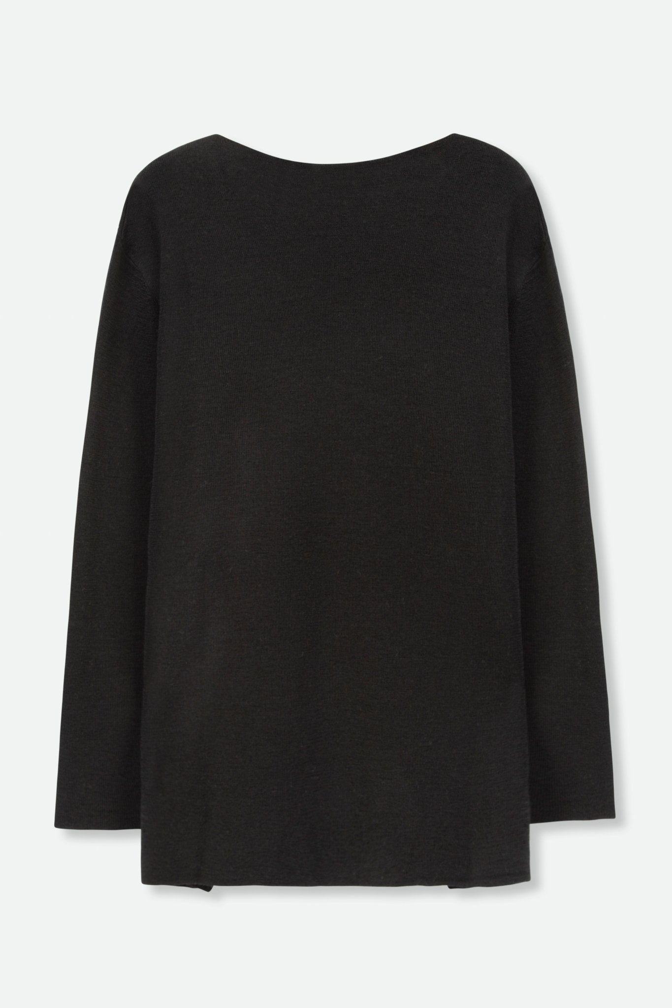 STELLA V NECK TUNIC IN ITALIAN MERINO - Jarbo