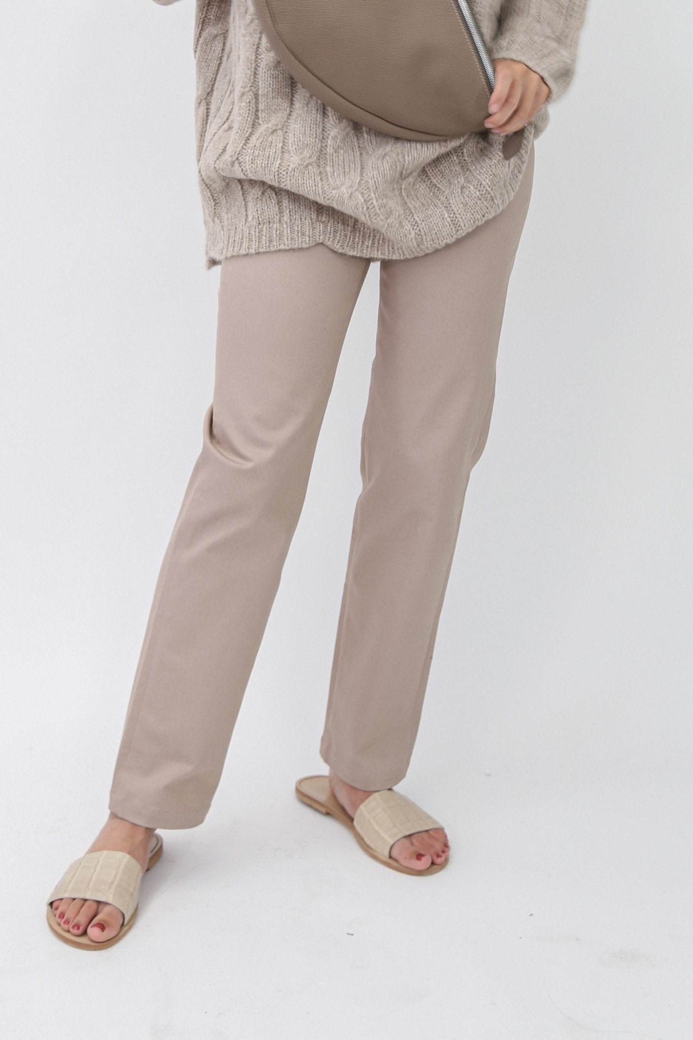 TATE STRAIGHT LEG PANT IN TECHNICAL STRETCH COTTON - Jarbo