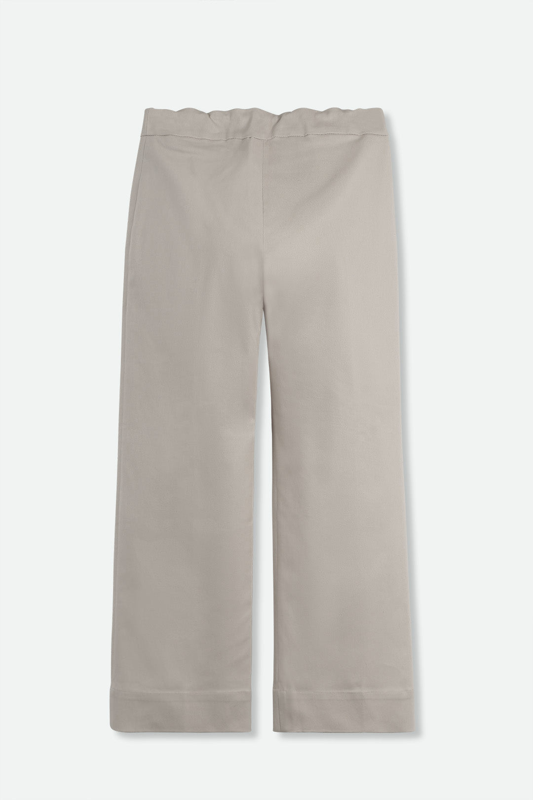 Terni Fitted Waist Crop Pant in Technical Cotton Stretch - Jarbo
